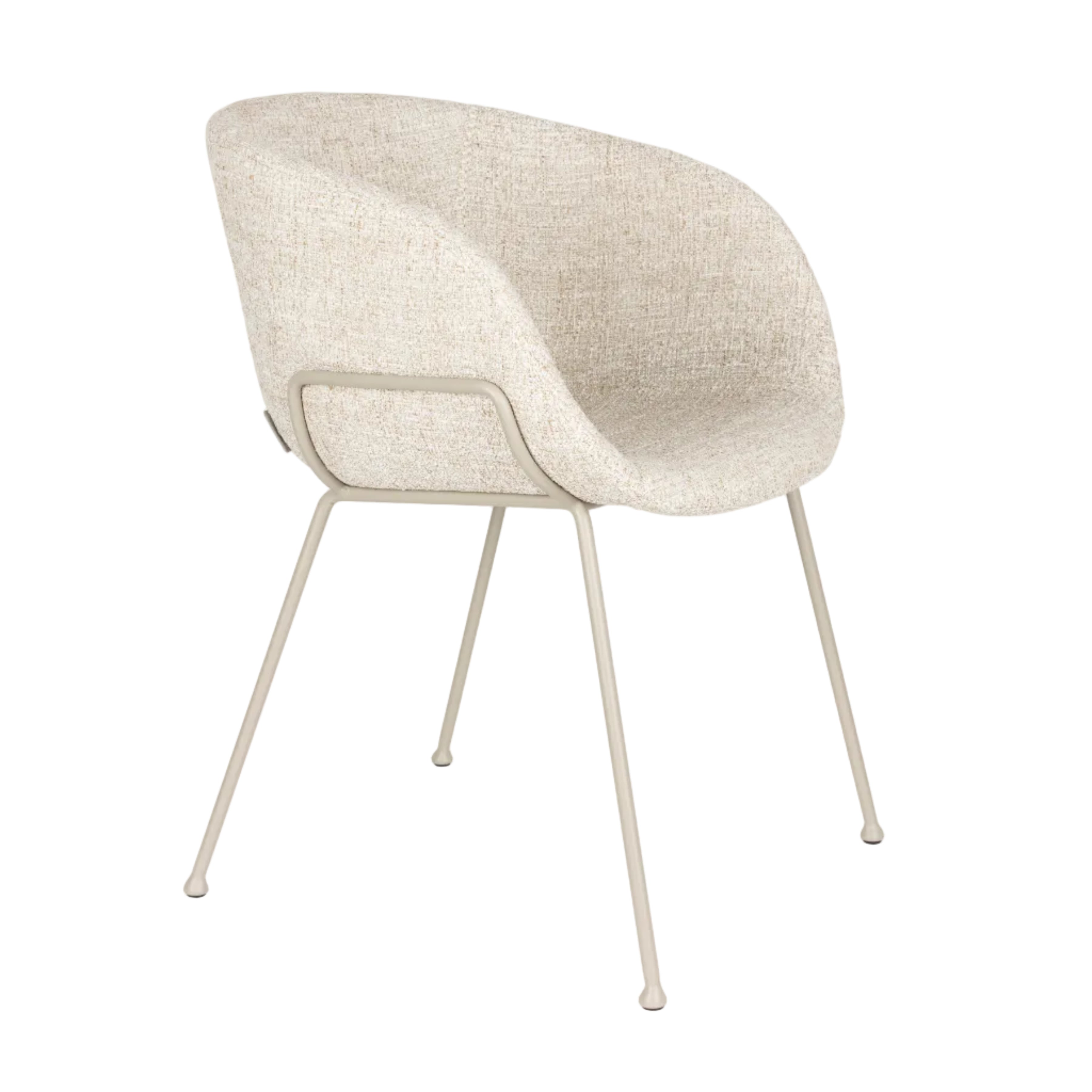 FESTON fauteuil met armleuningen beige