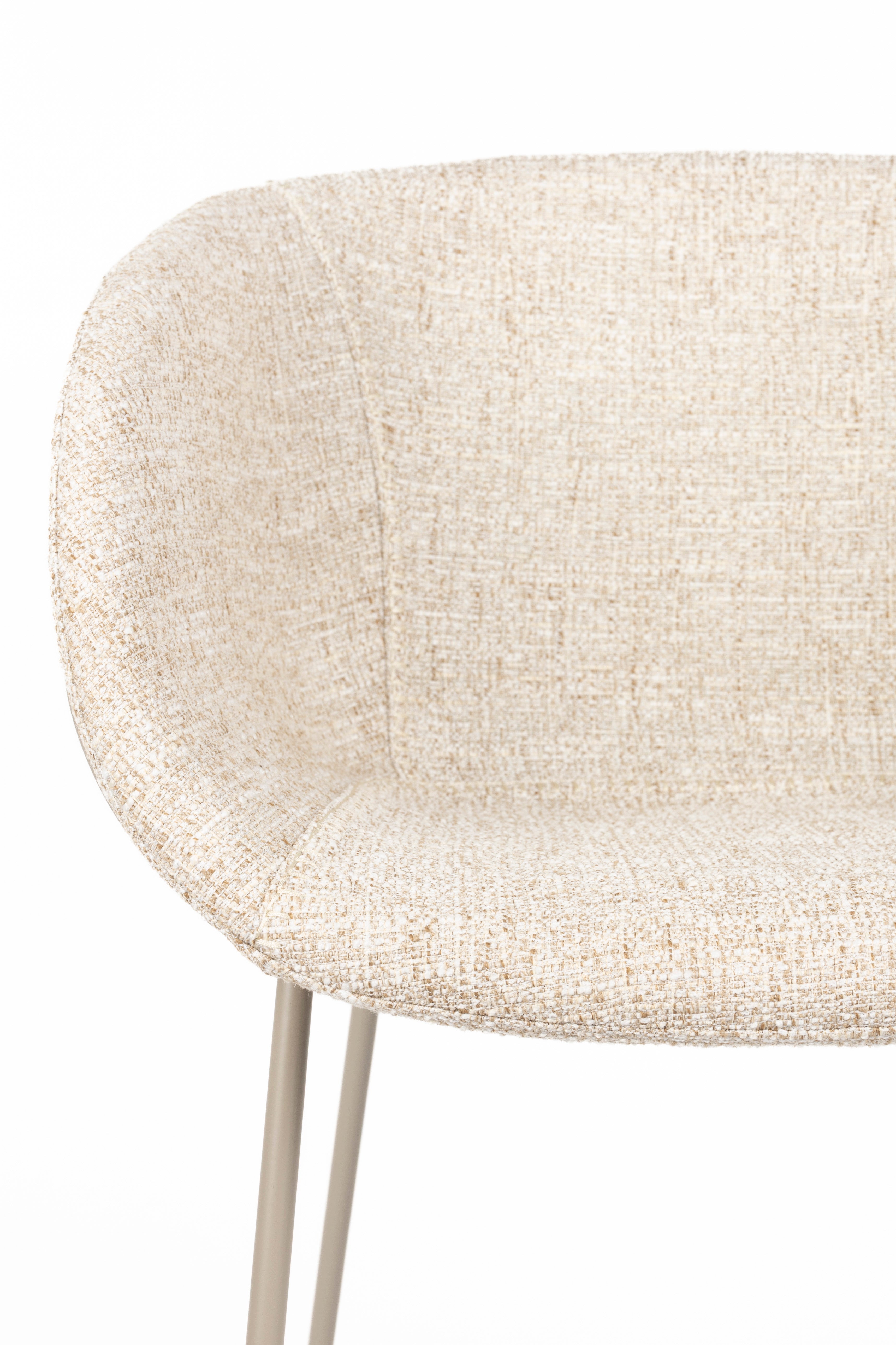 FESTON fauteuil met armleuningen beige