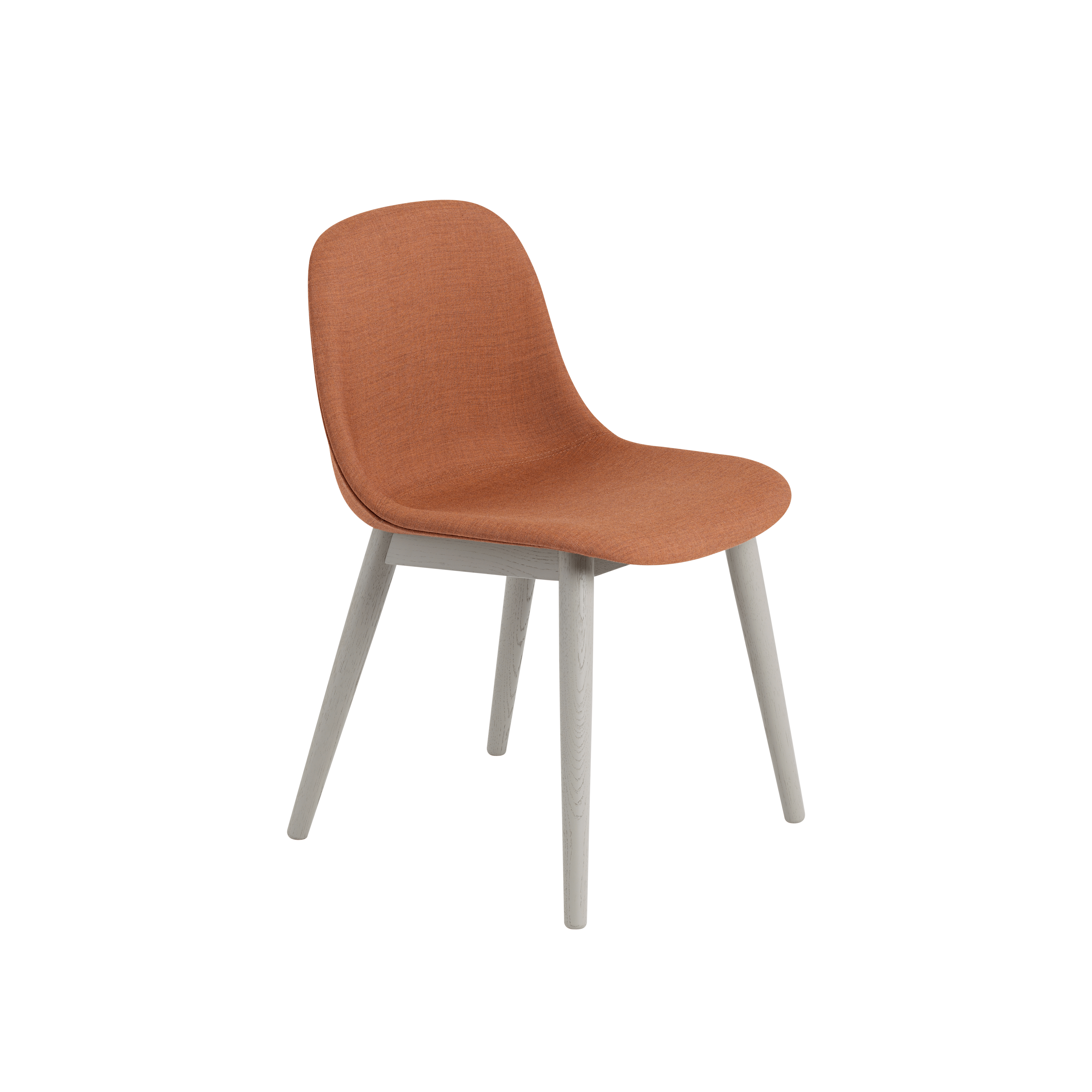 Gepersonaliseerde FIBER stoel met houten basis
