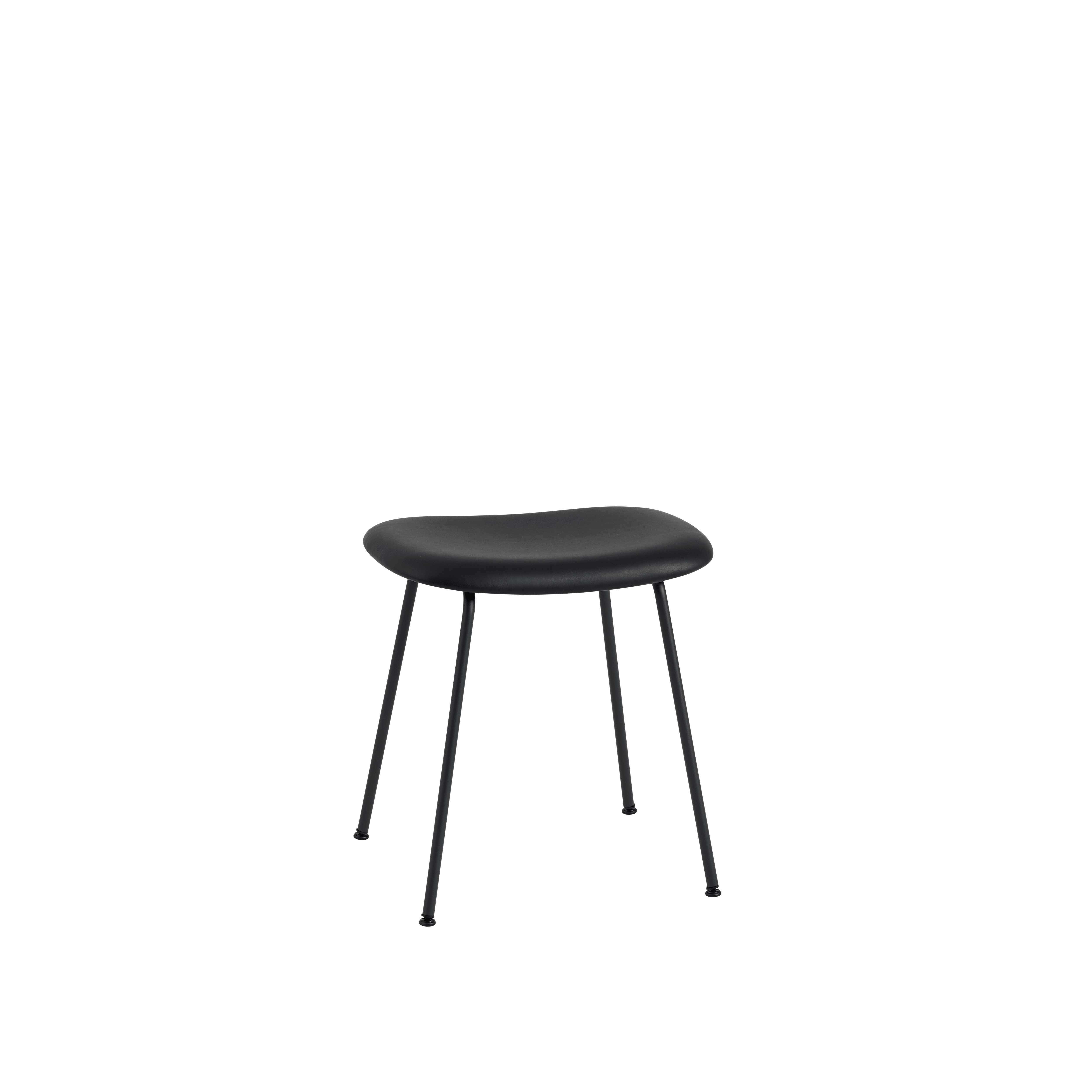Personalisierbarer FIBER Hocker mit gepolstertem Sitz
