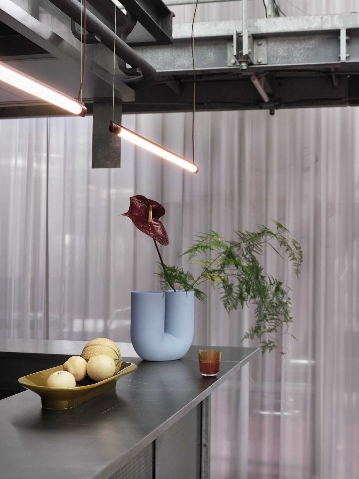 Hanglamp FINE bordeaux