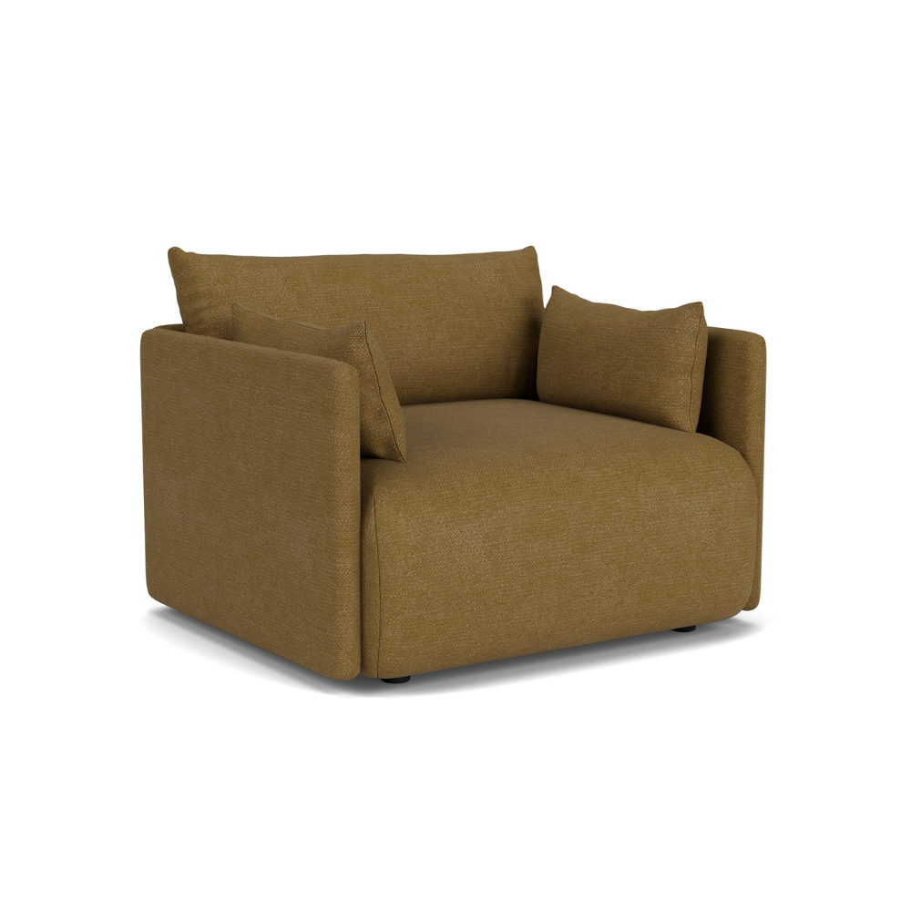 OFFSET mustard armchair