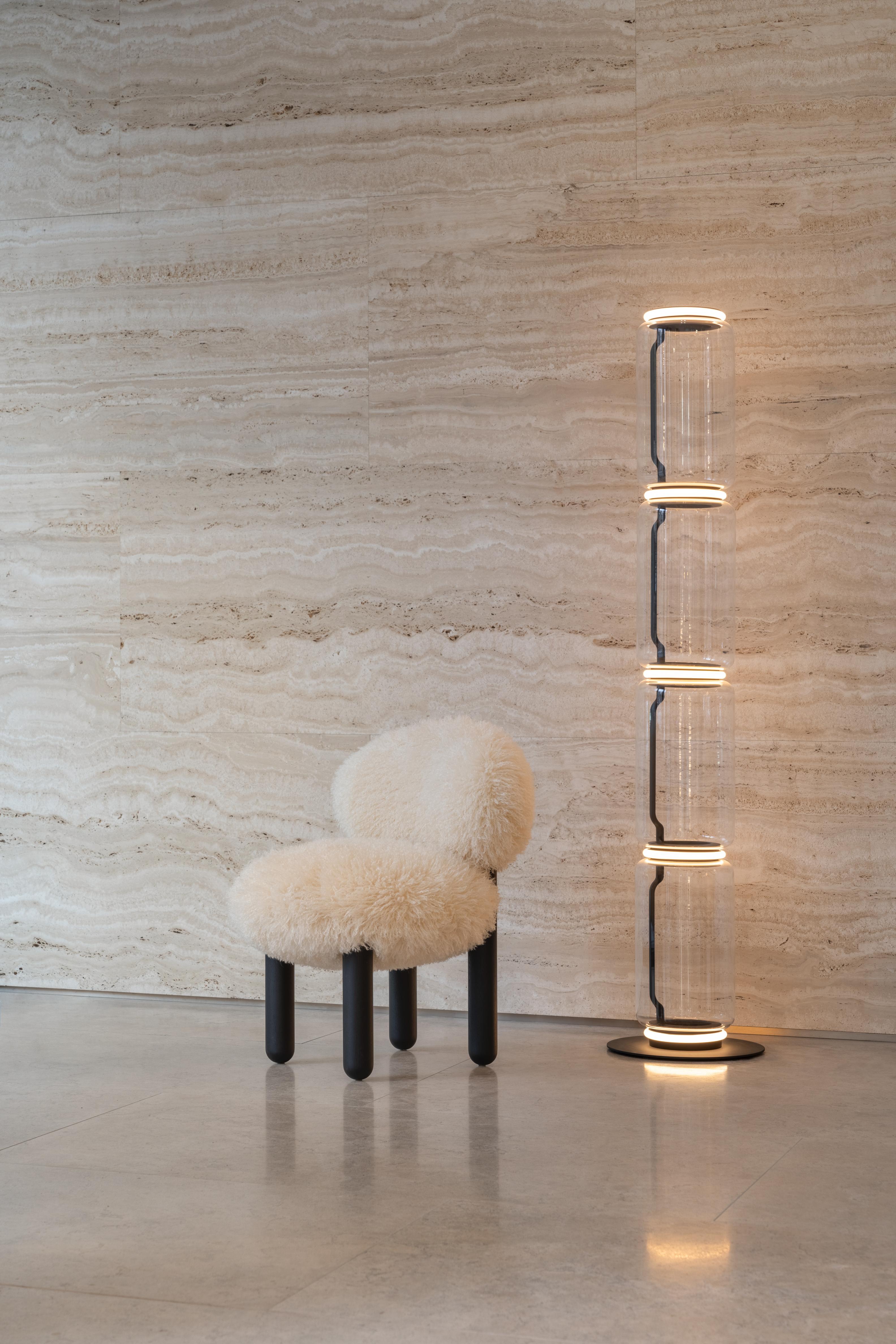 FLOCK CS2 Stoel - FLUFFY EDITIE kunstbont