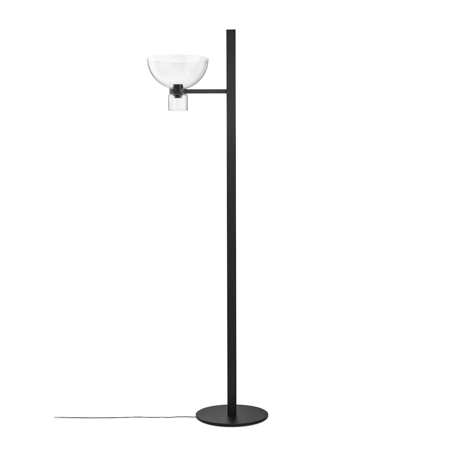 Vloerlamp NOCTURNE F1 BOWL zwart