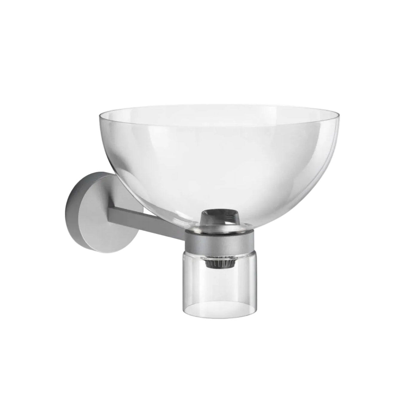 Wandlamp NOCTURNE BOWL zilver