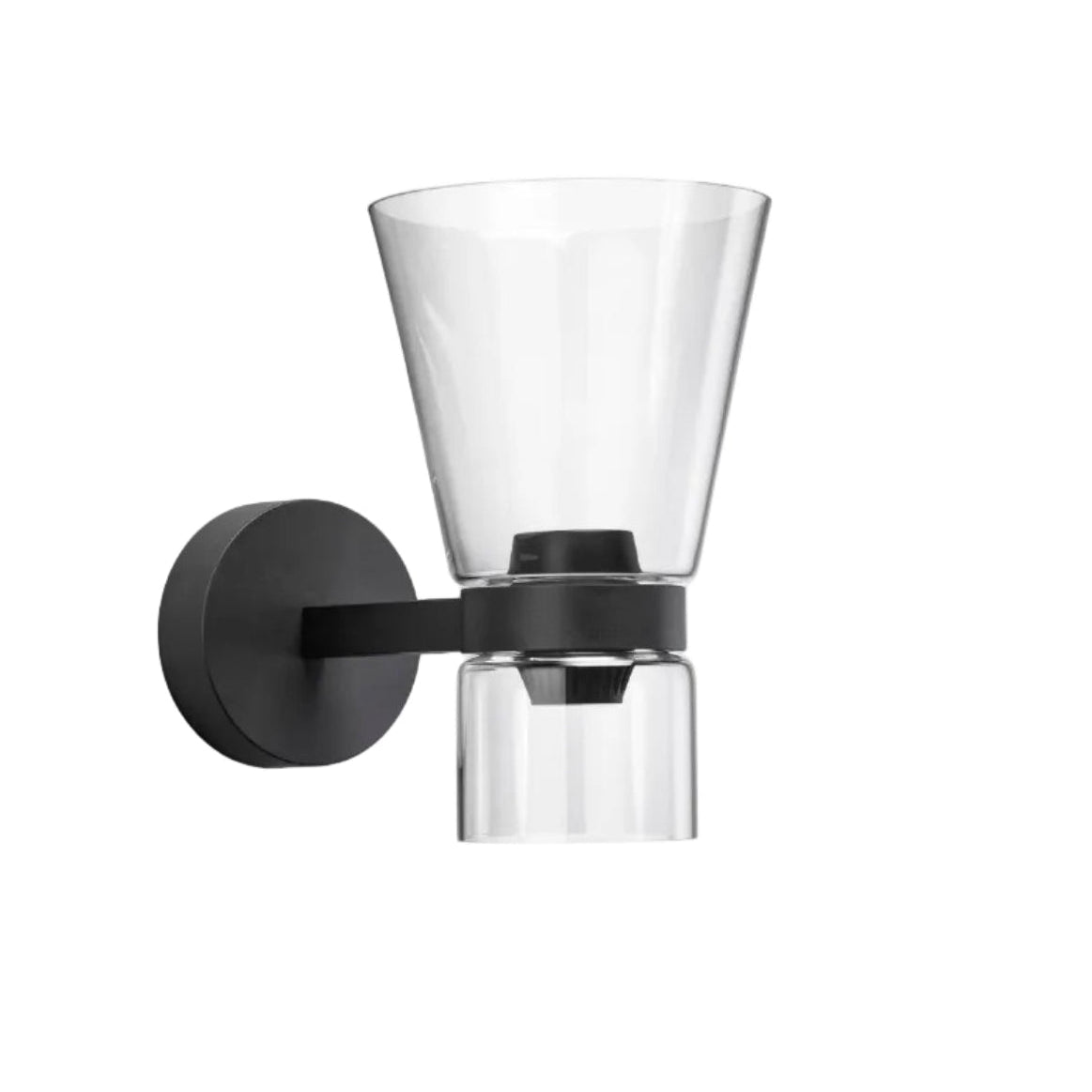 Wandleuchte NOCTURNE CONE schwarz