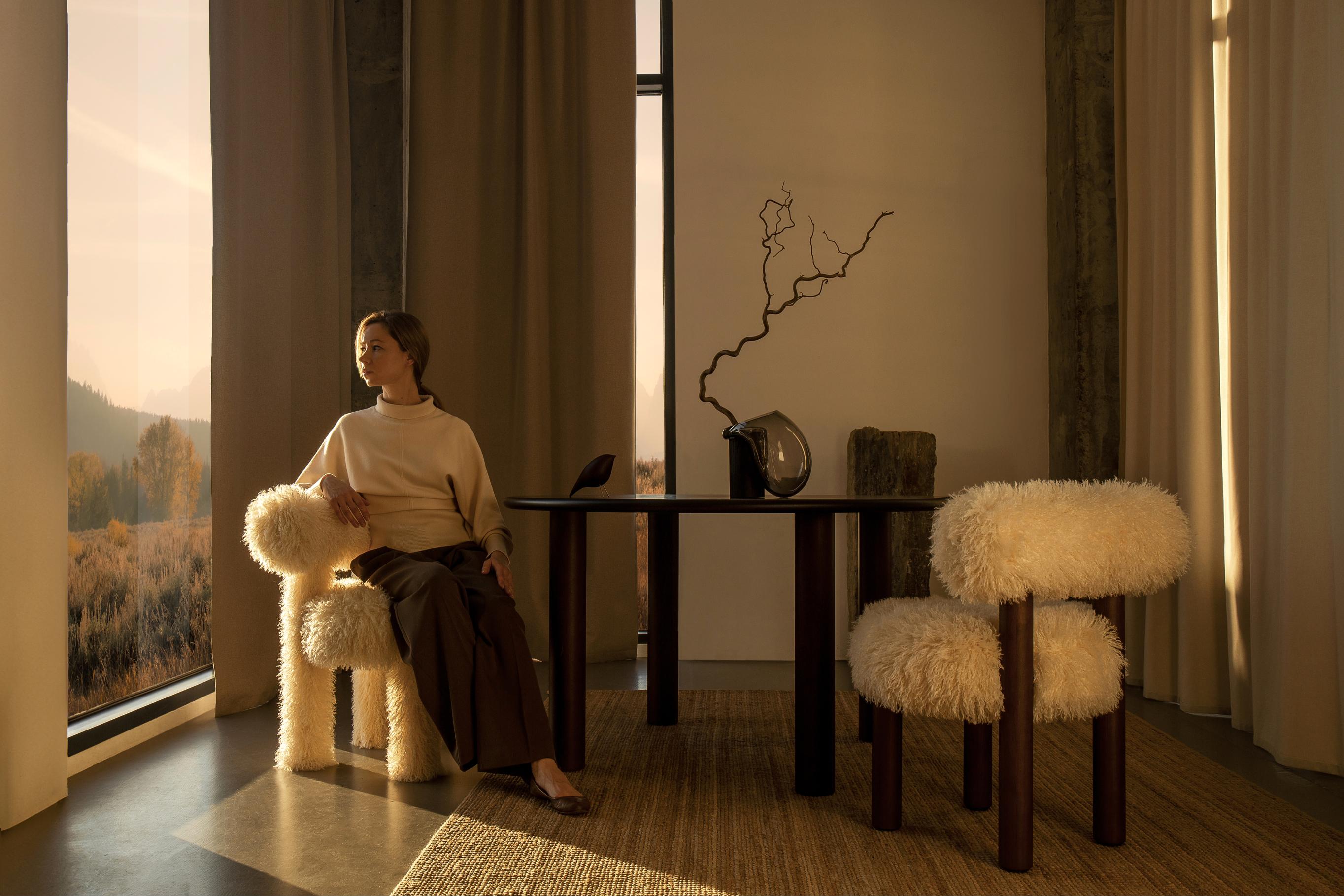 Stoel GROPIUS CS1 - FLUFFY EDITIE kunstbont