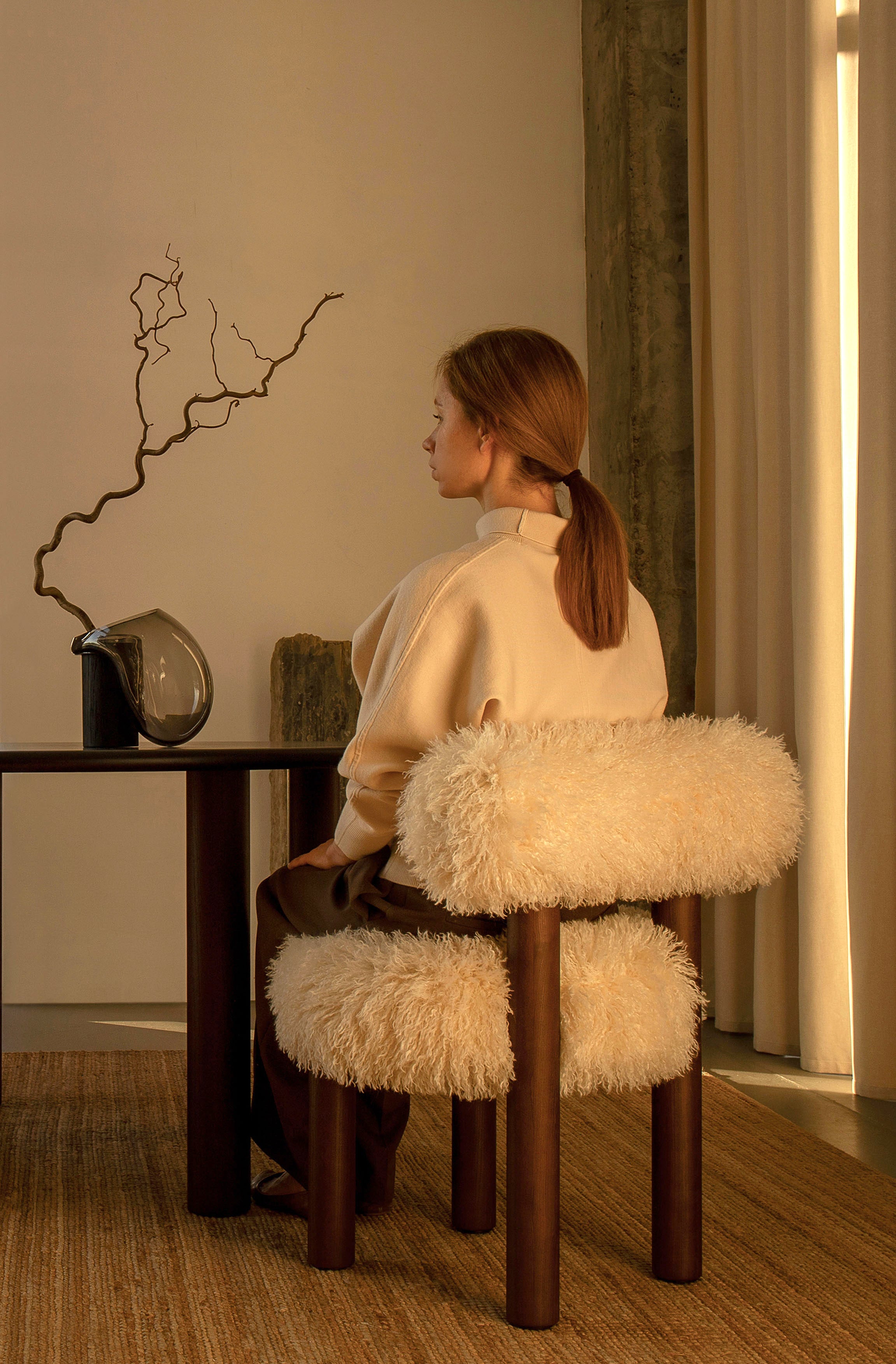 GROPIUS CS2 Chair - FLUFFY EDITION artificial fur