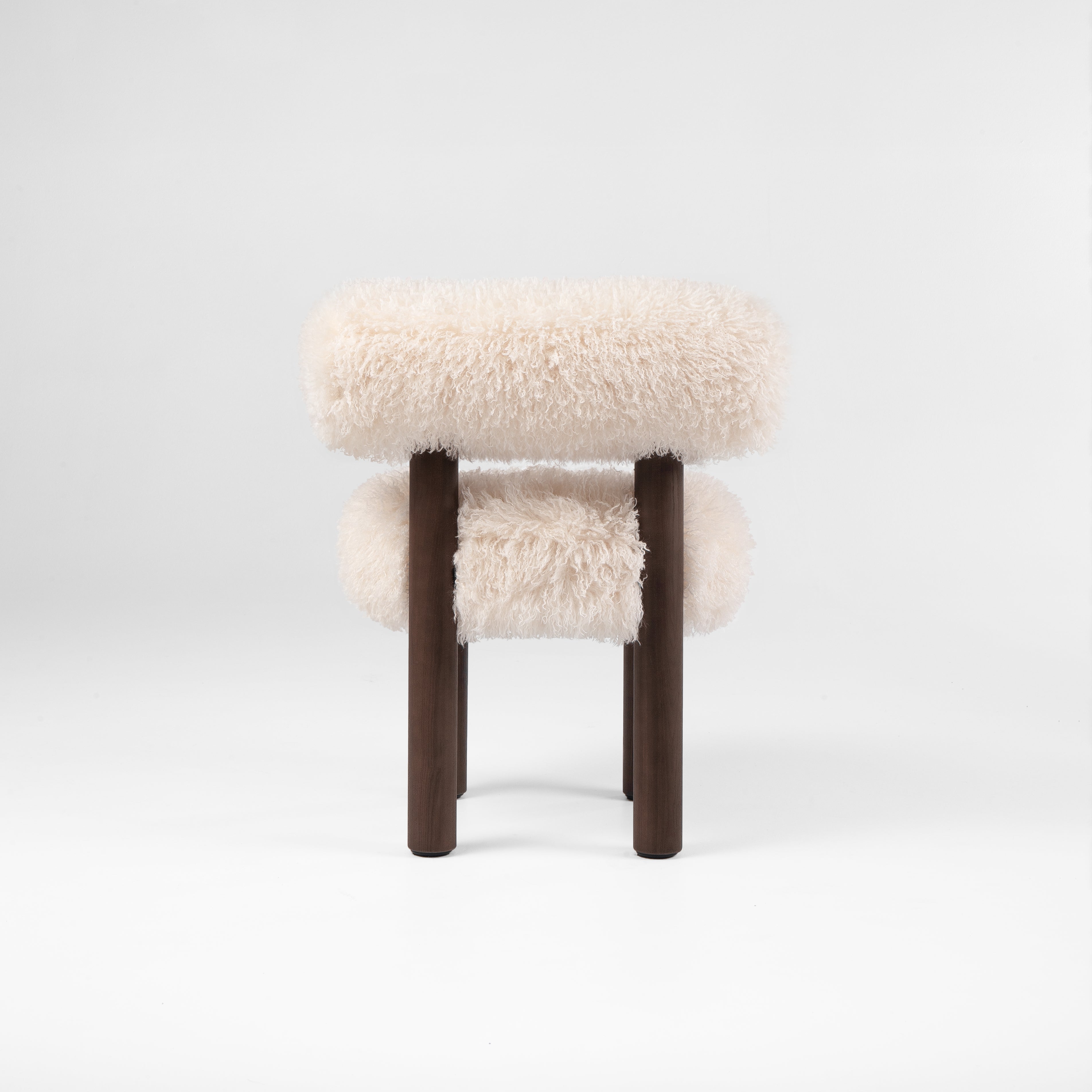 Stoel GROPIUS CS2 - FLUFFY EDITIE kunstbont