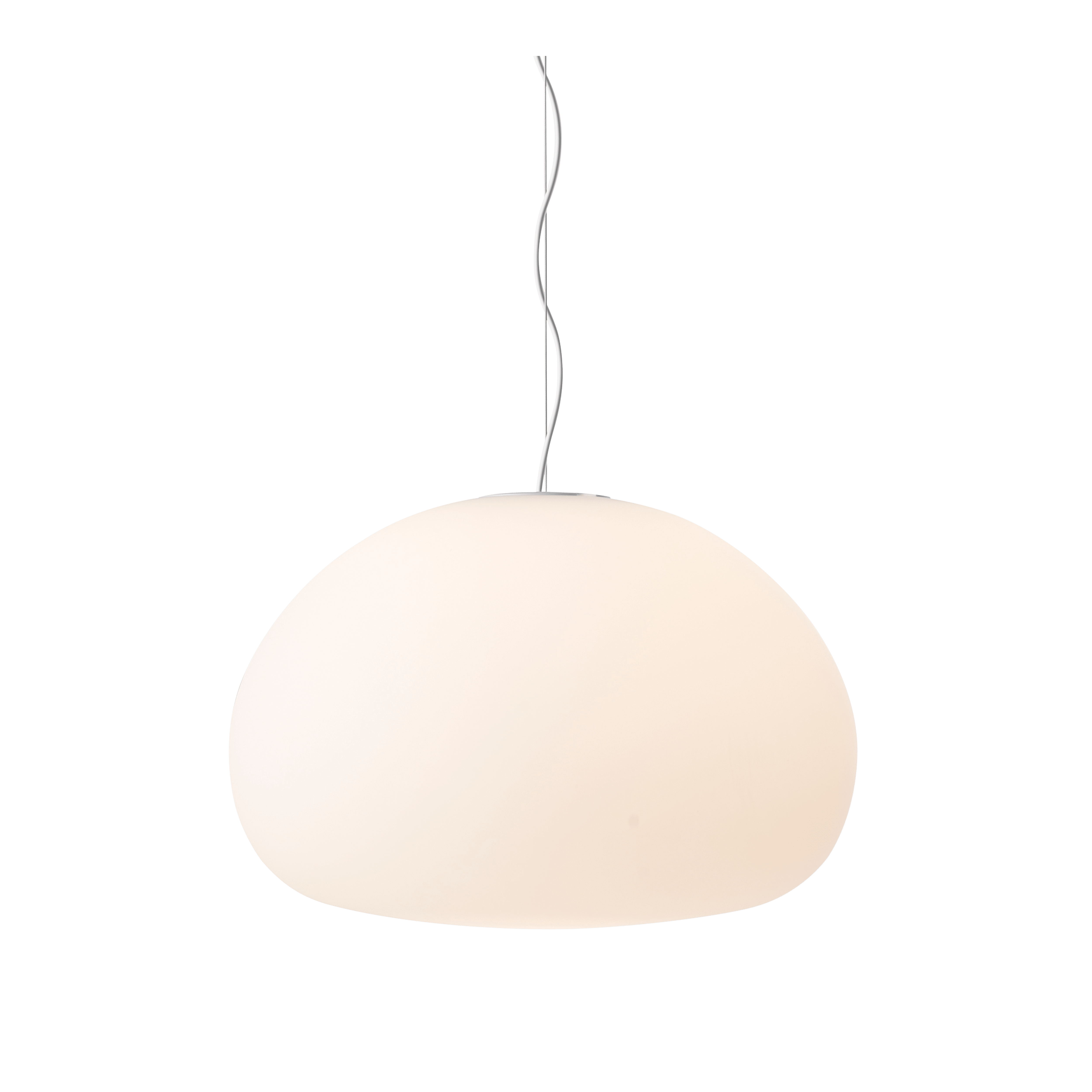 Lampa wisząca FLUID opalowe szkło