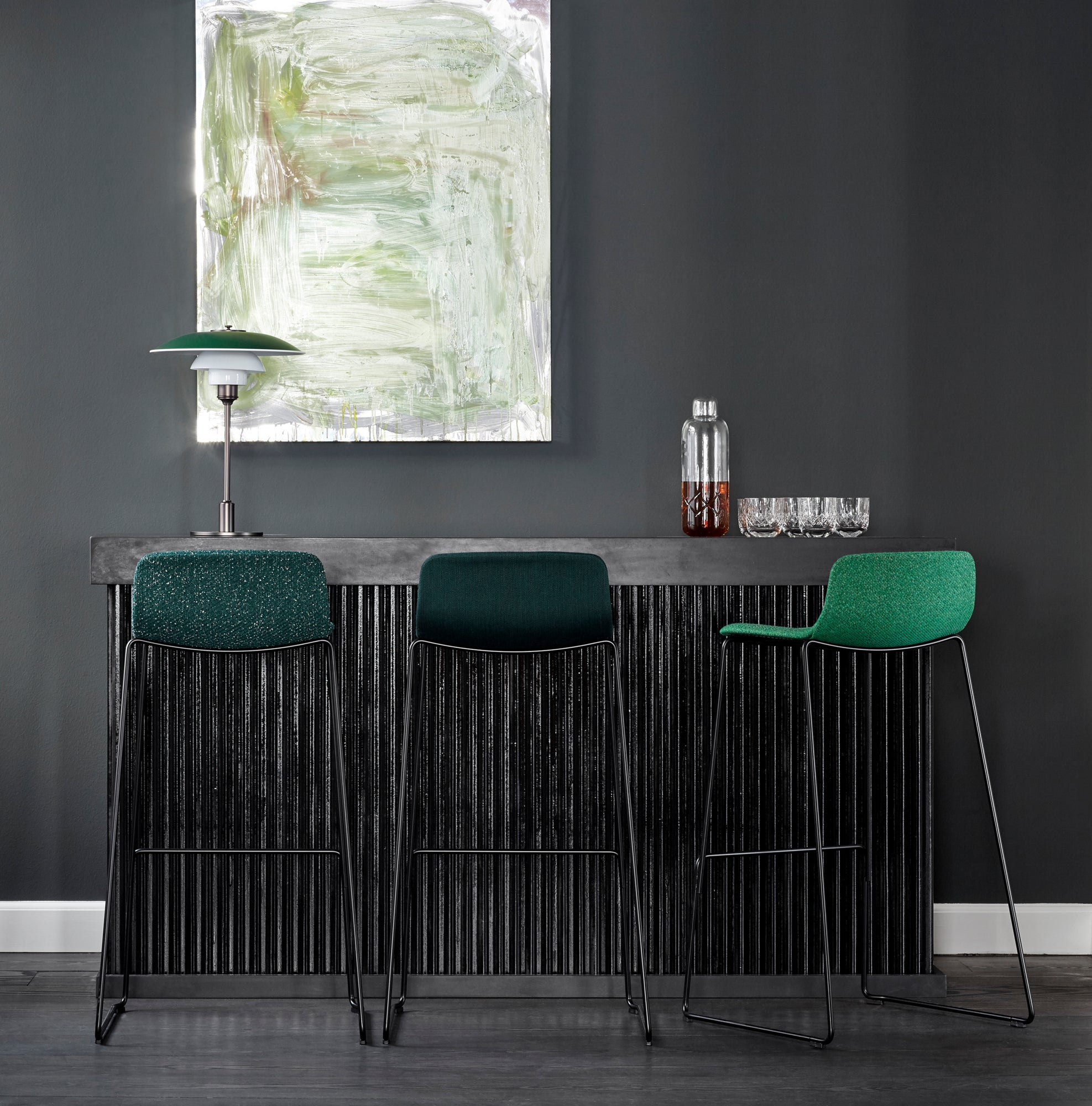 Tafellamp PH 3½-2½ groen