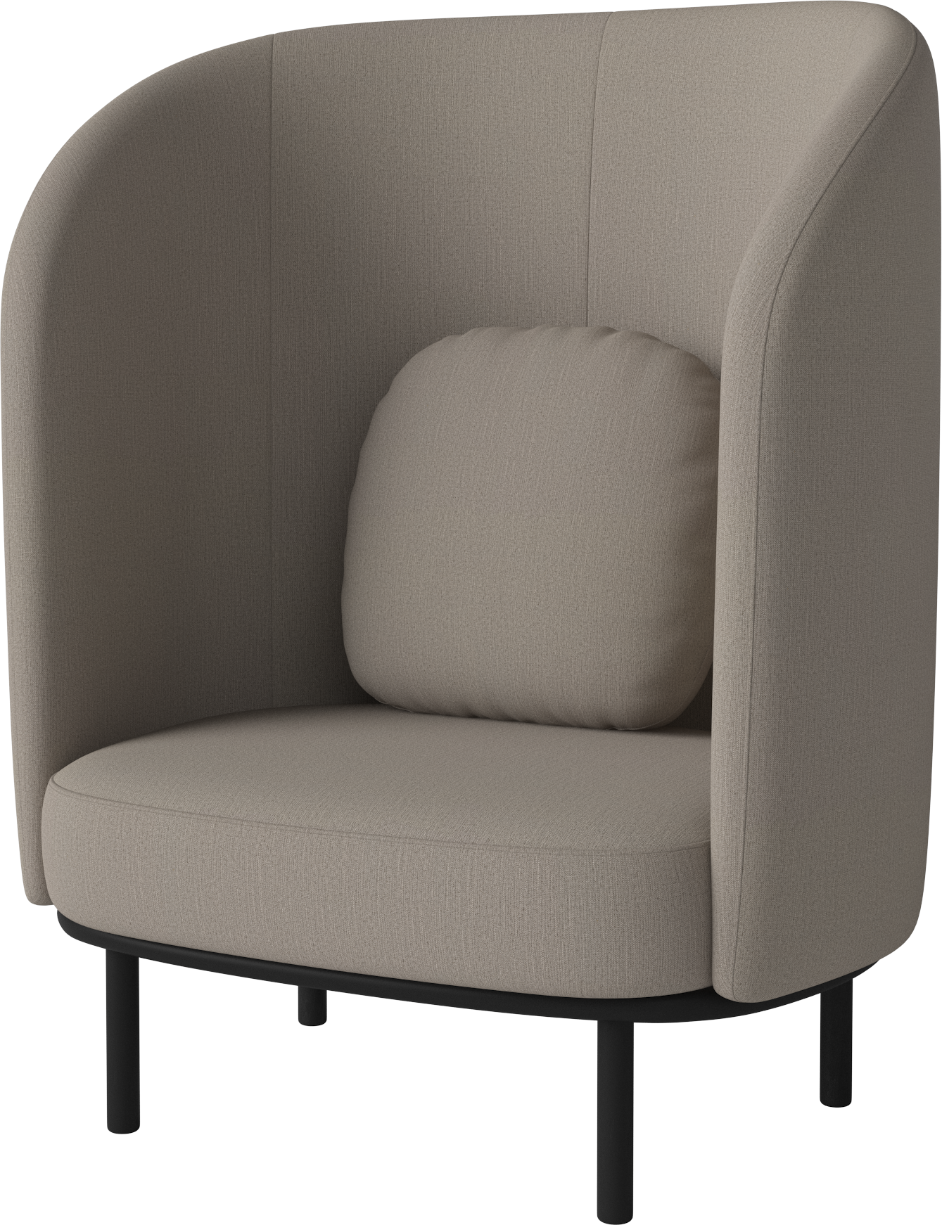 Fuuga -Nist -Sesselbasis von schwarzer Eiche