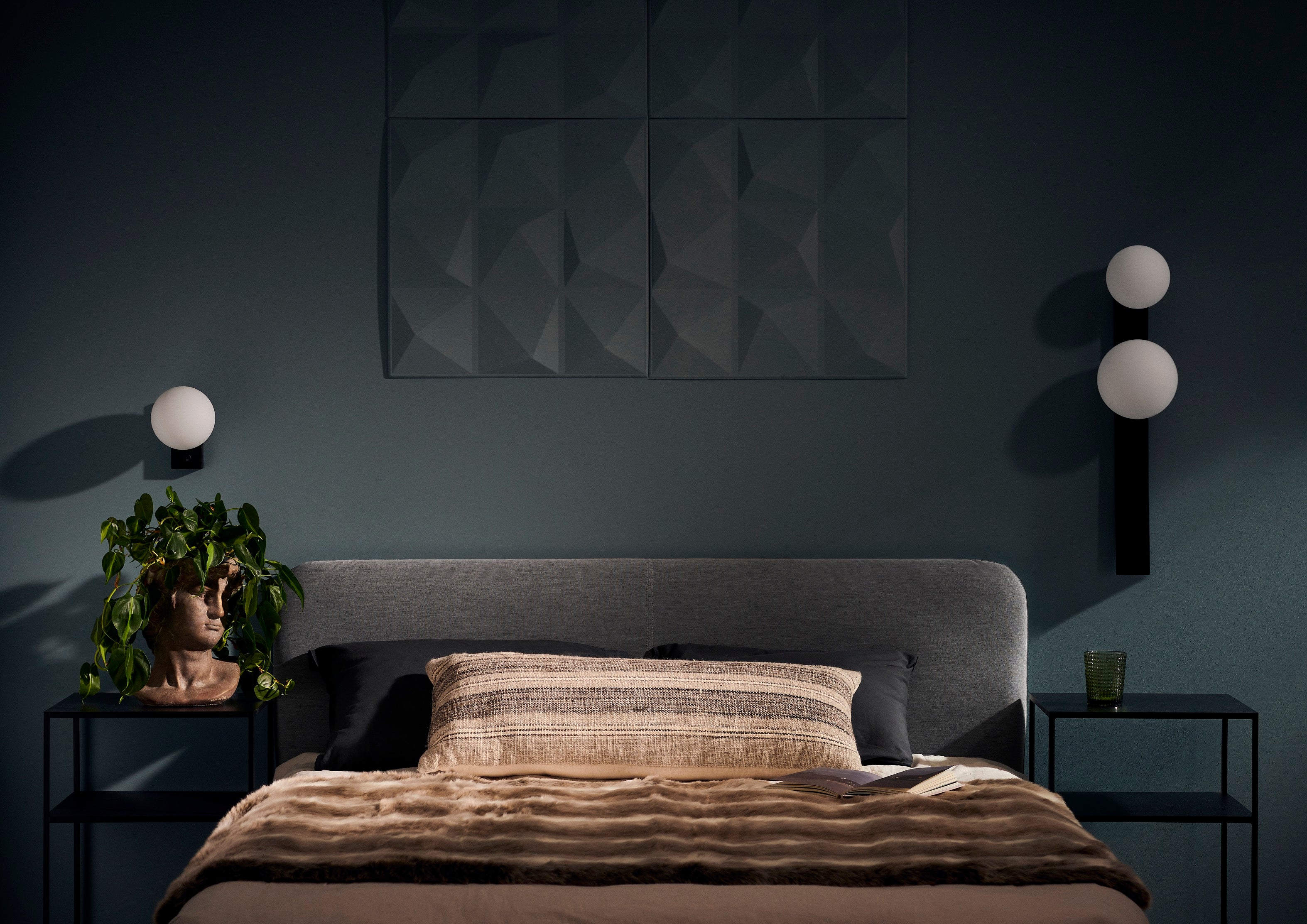 Kinkiet GIGI mosiądz szczotkowany