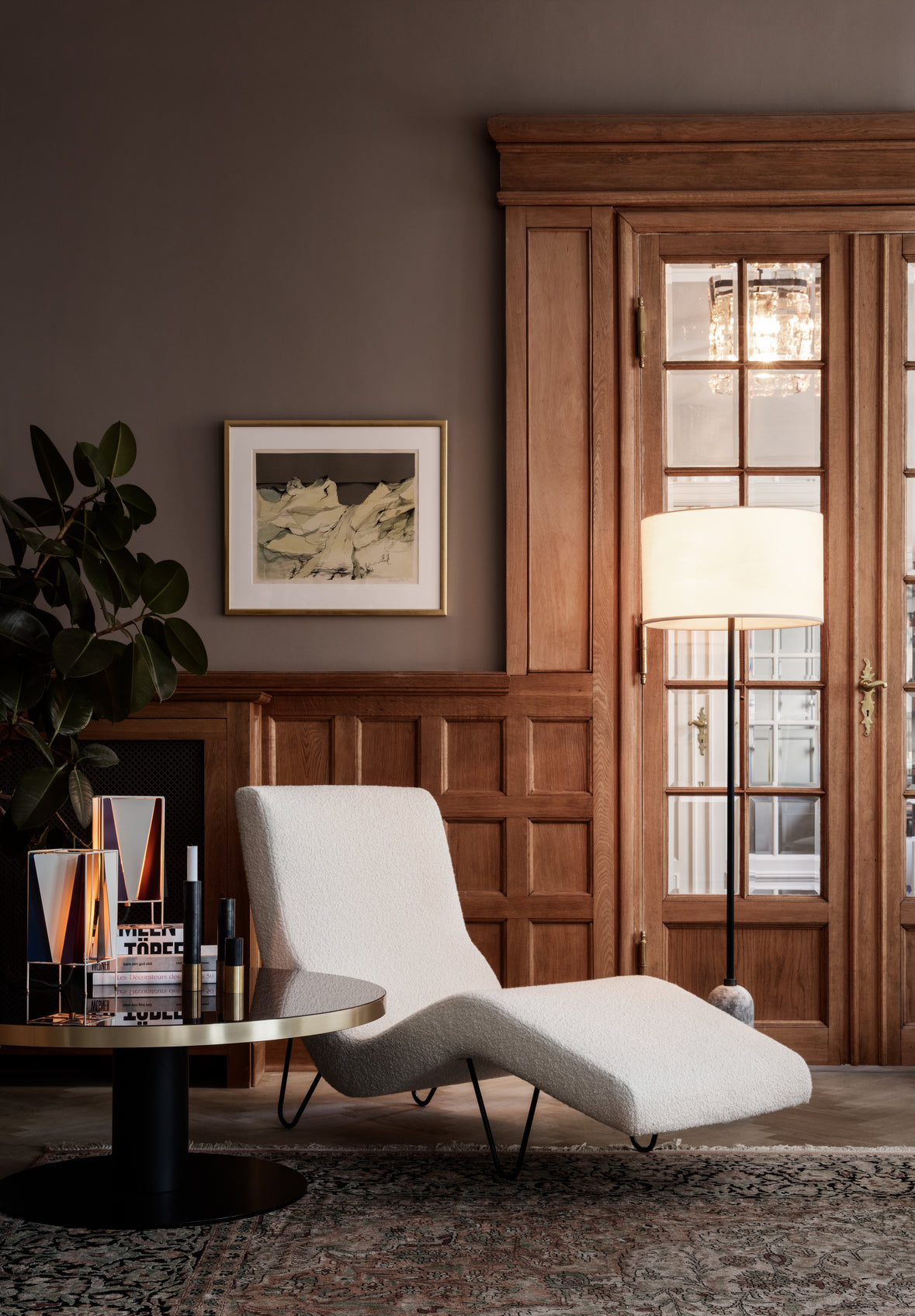 Leżanka GMG tapicerowana