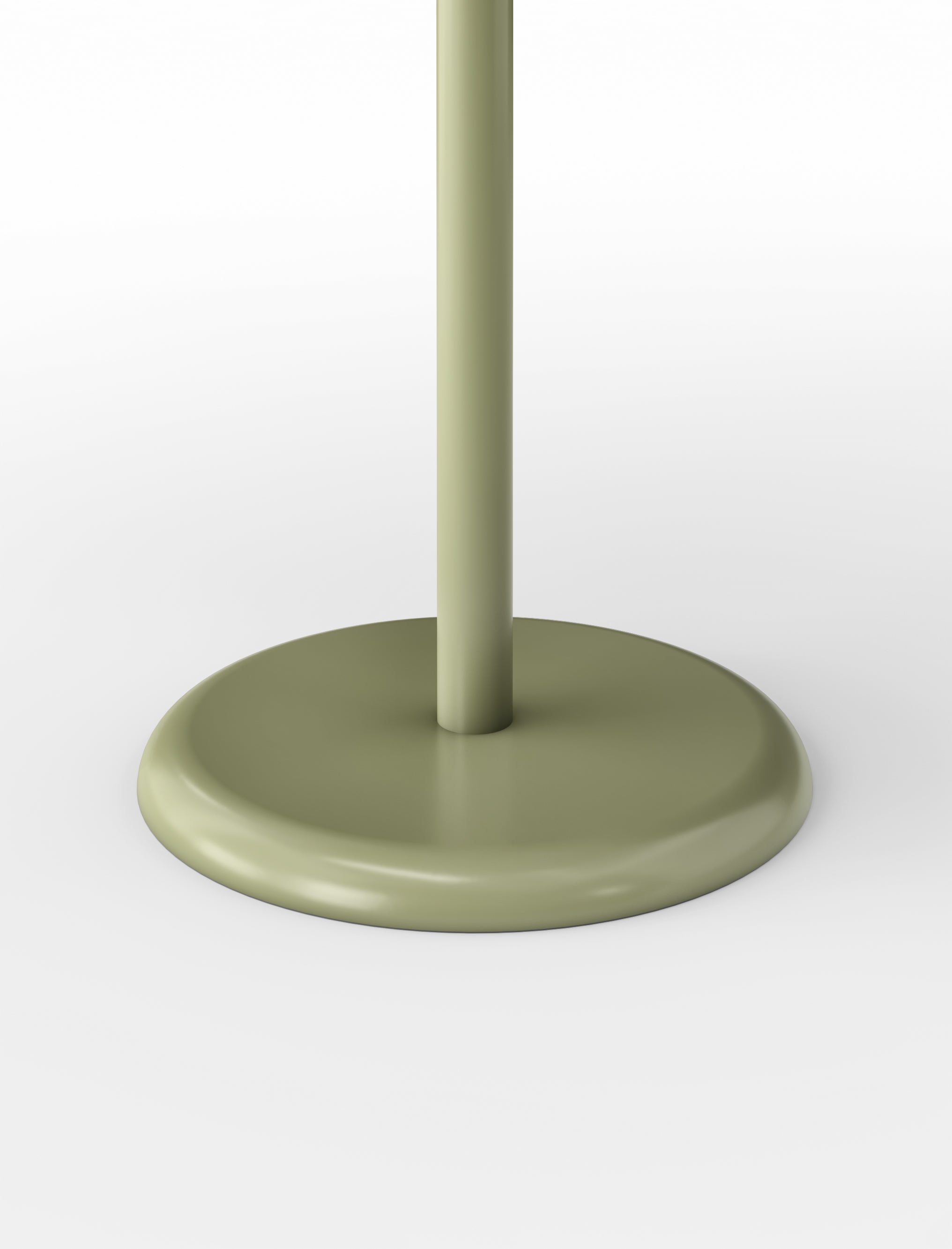 Groene ronde buitentafel GROOVE