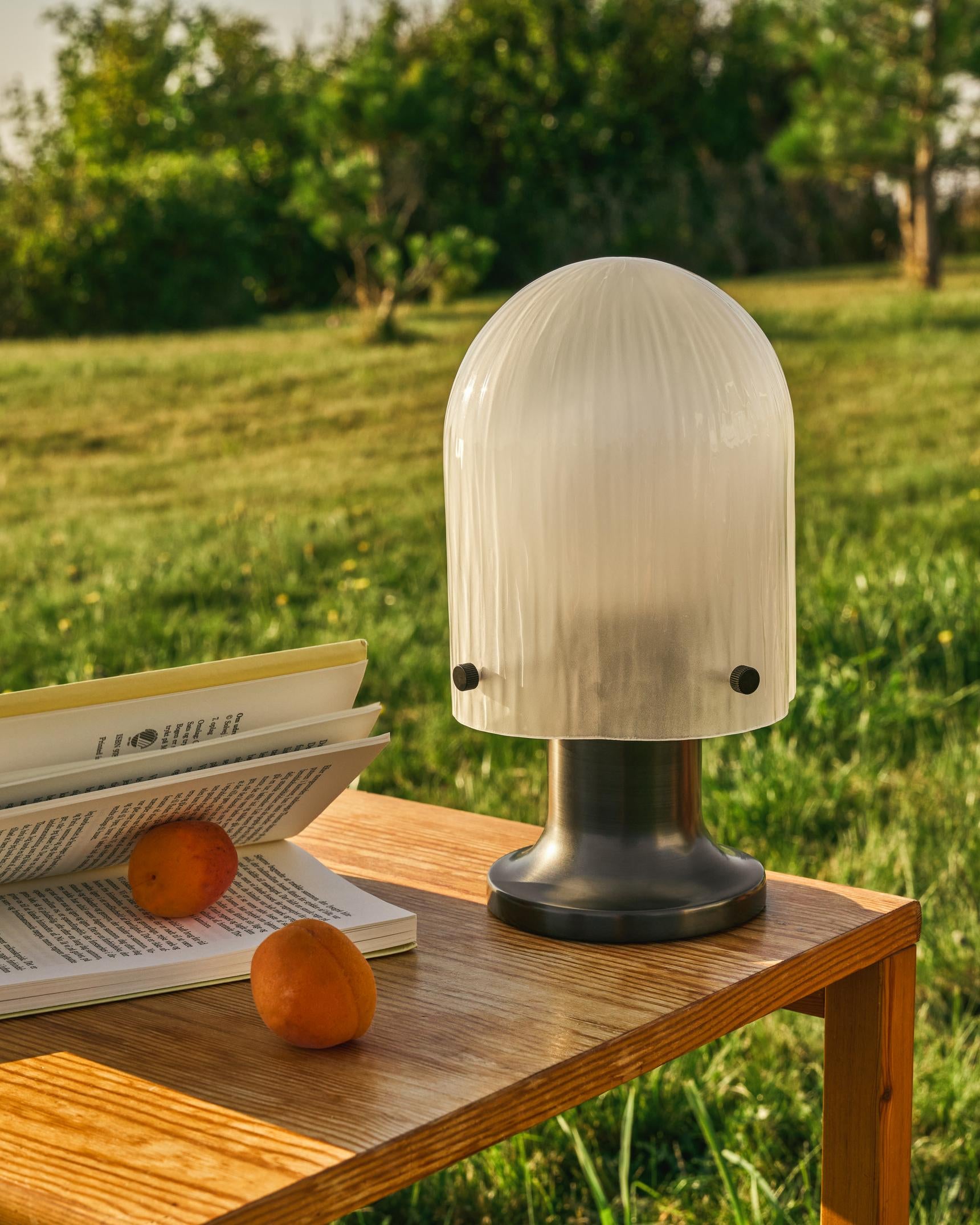 Draagbare lamp SEINE glas