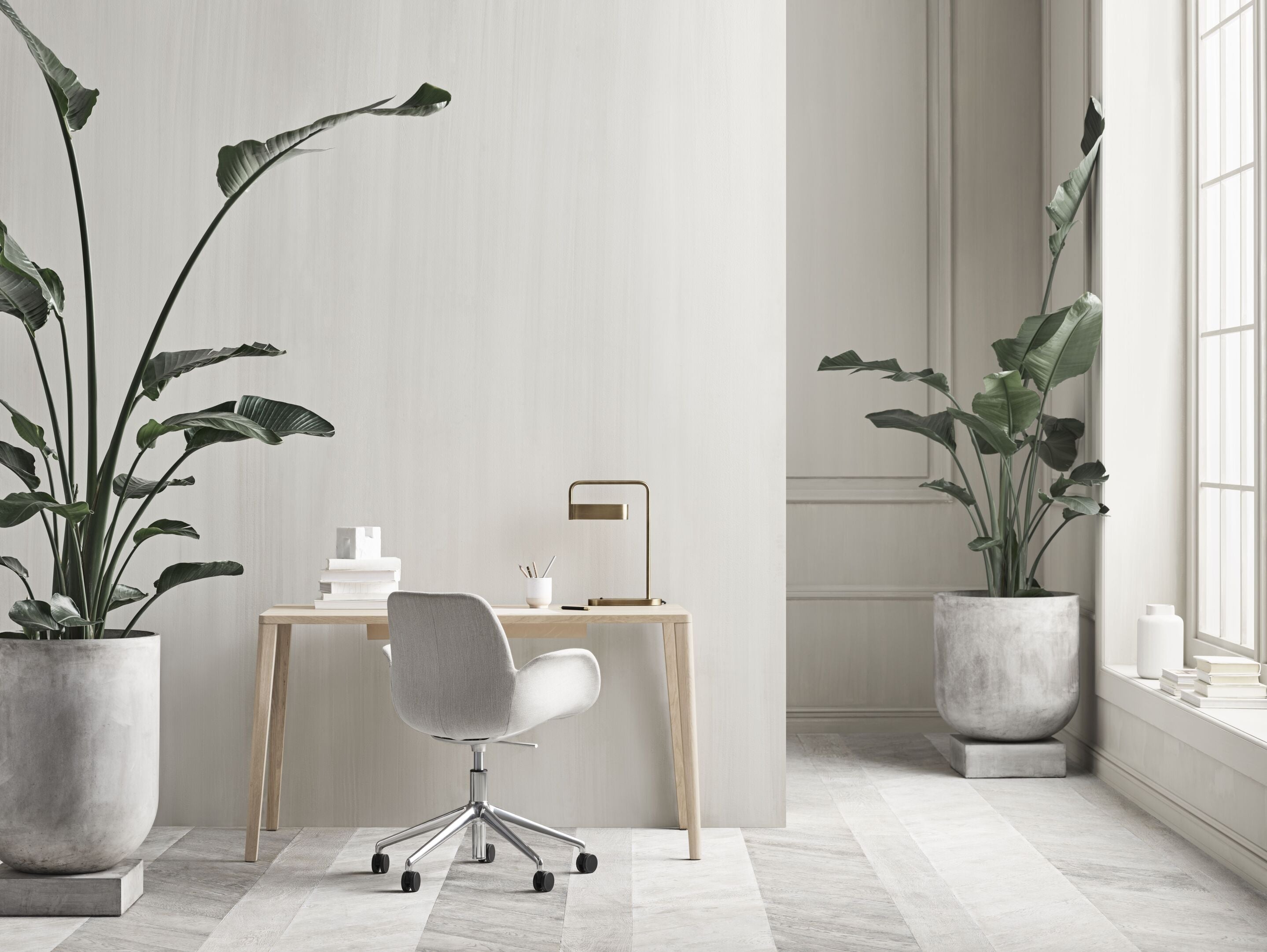 Biurko GRACEFUL drewno dębowe