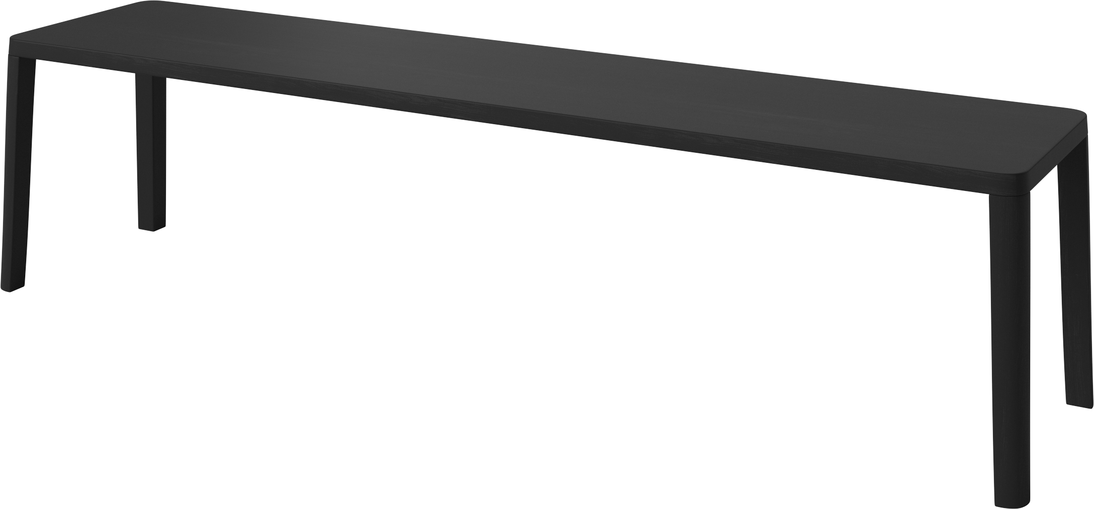 GRACEFUL bank van zwart eikenhout