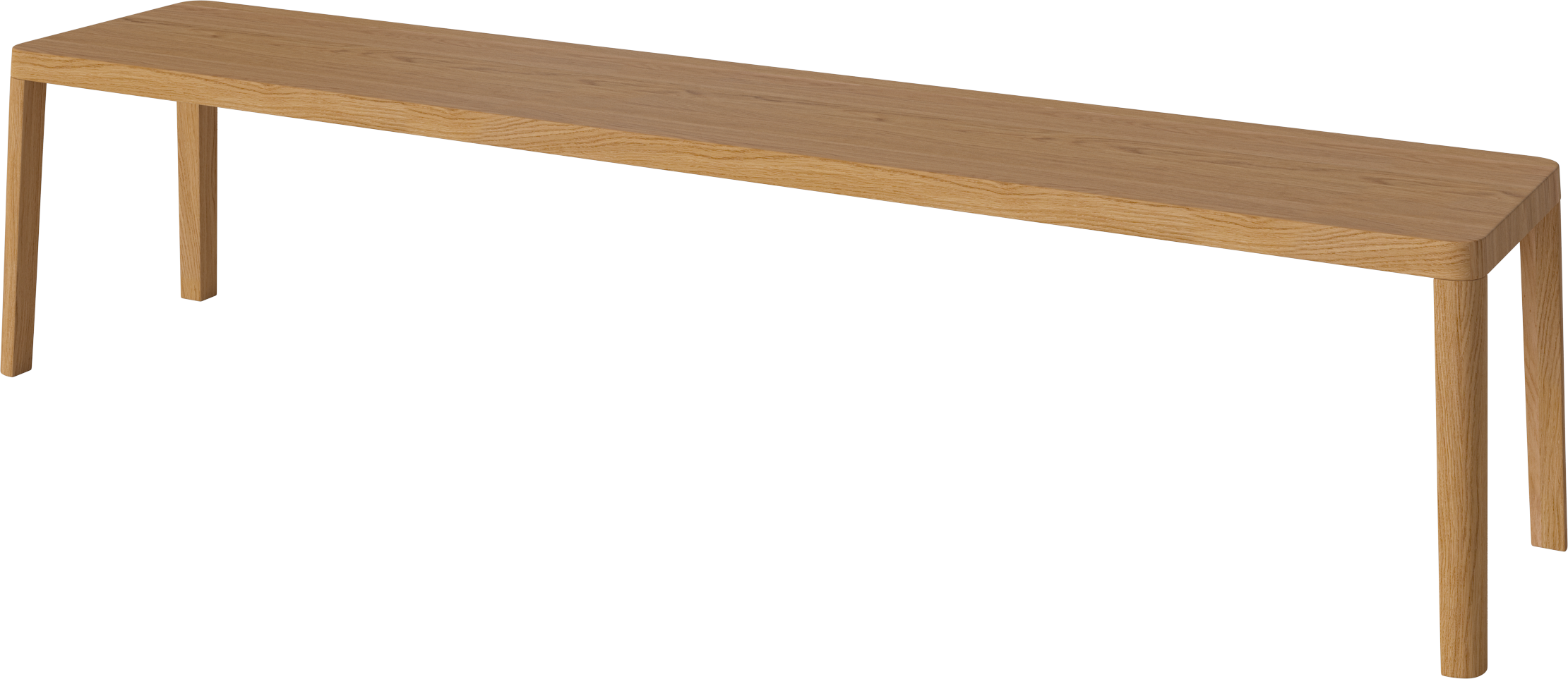 GRACEFUL bank van eikenhout