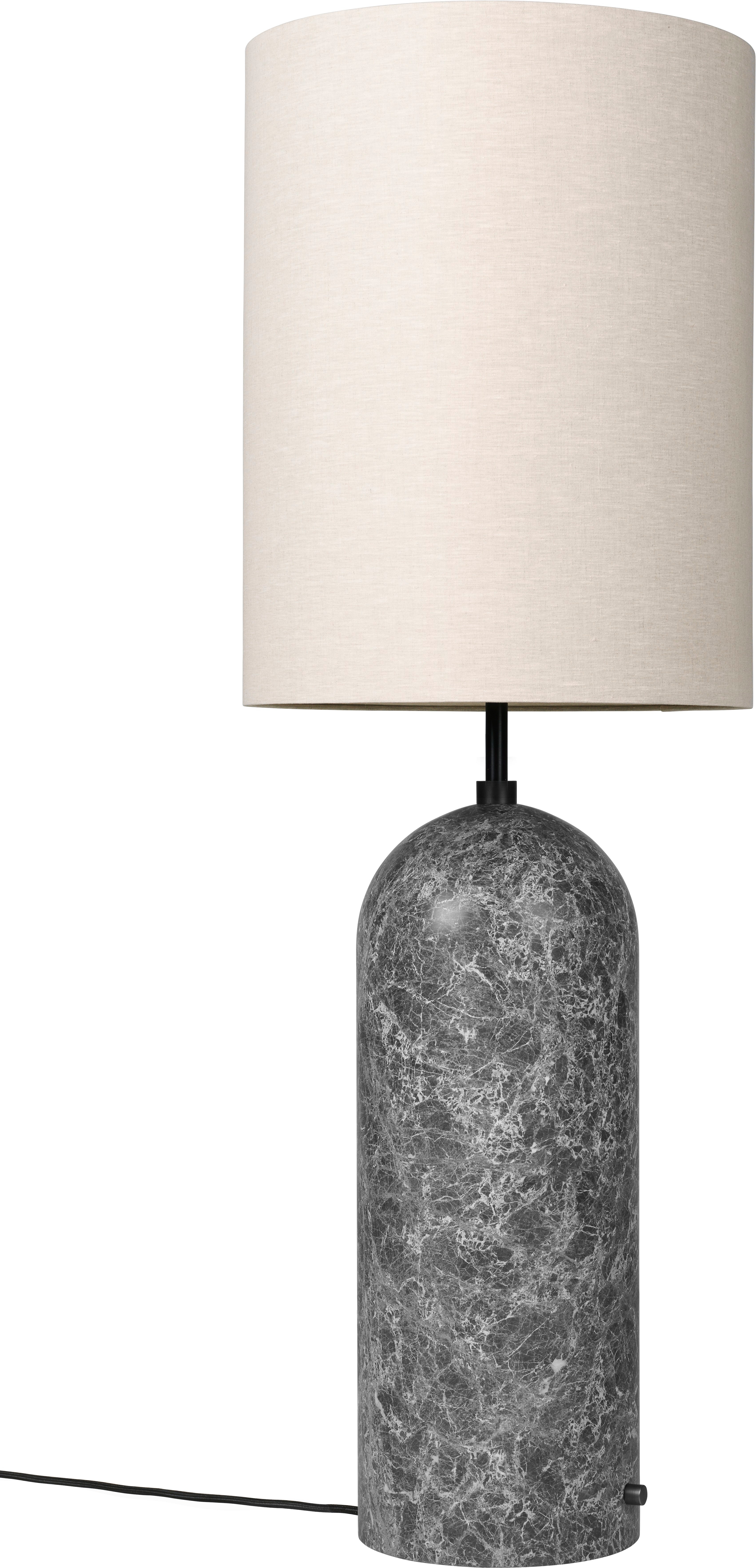 GRAVITY XL Floor Lamp Gray Marble