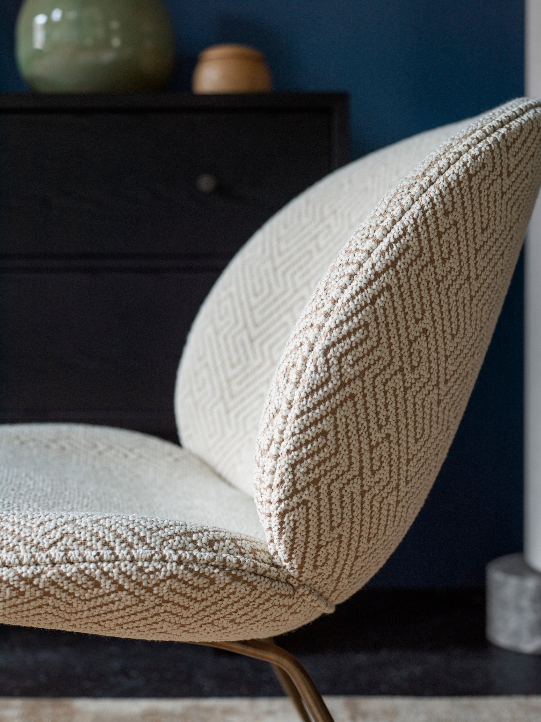 PRIVATE chest of drawers black oak veneer