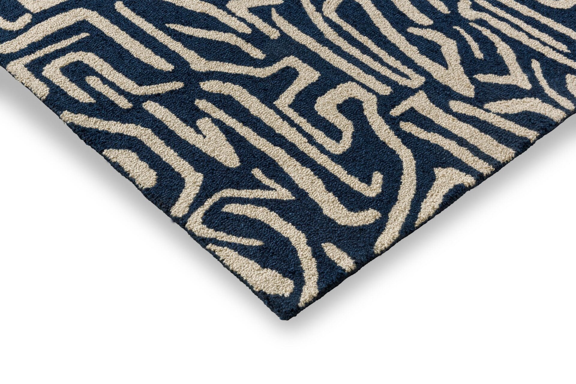 Buitenkleed MELODIC beige-blauw