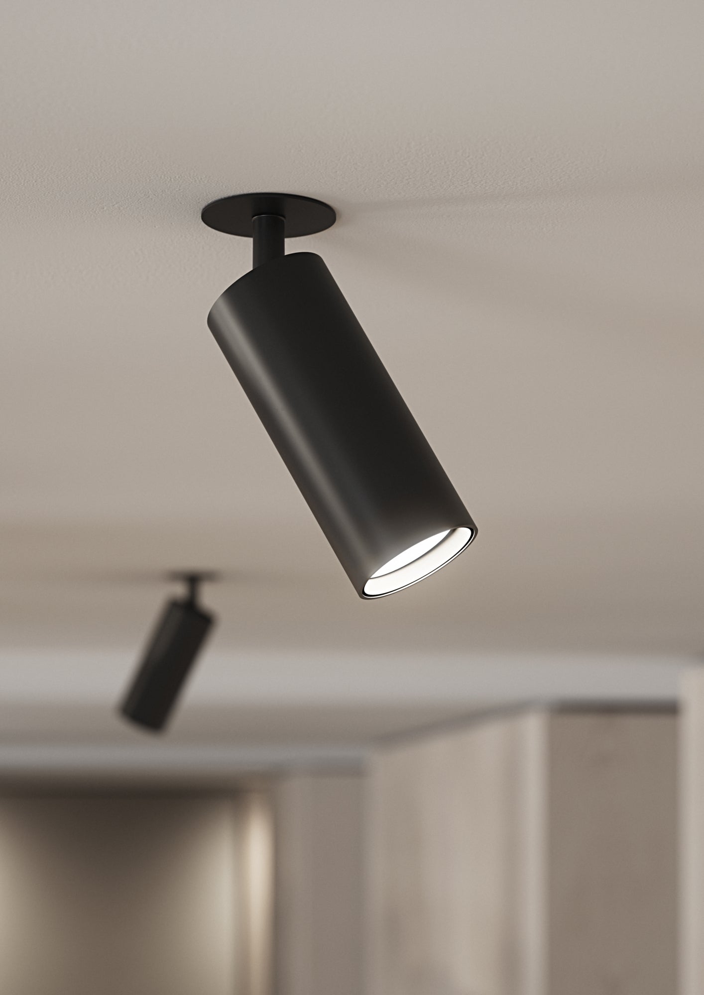 Reflektor LP 051 OBERFLÄCHE schwarz