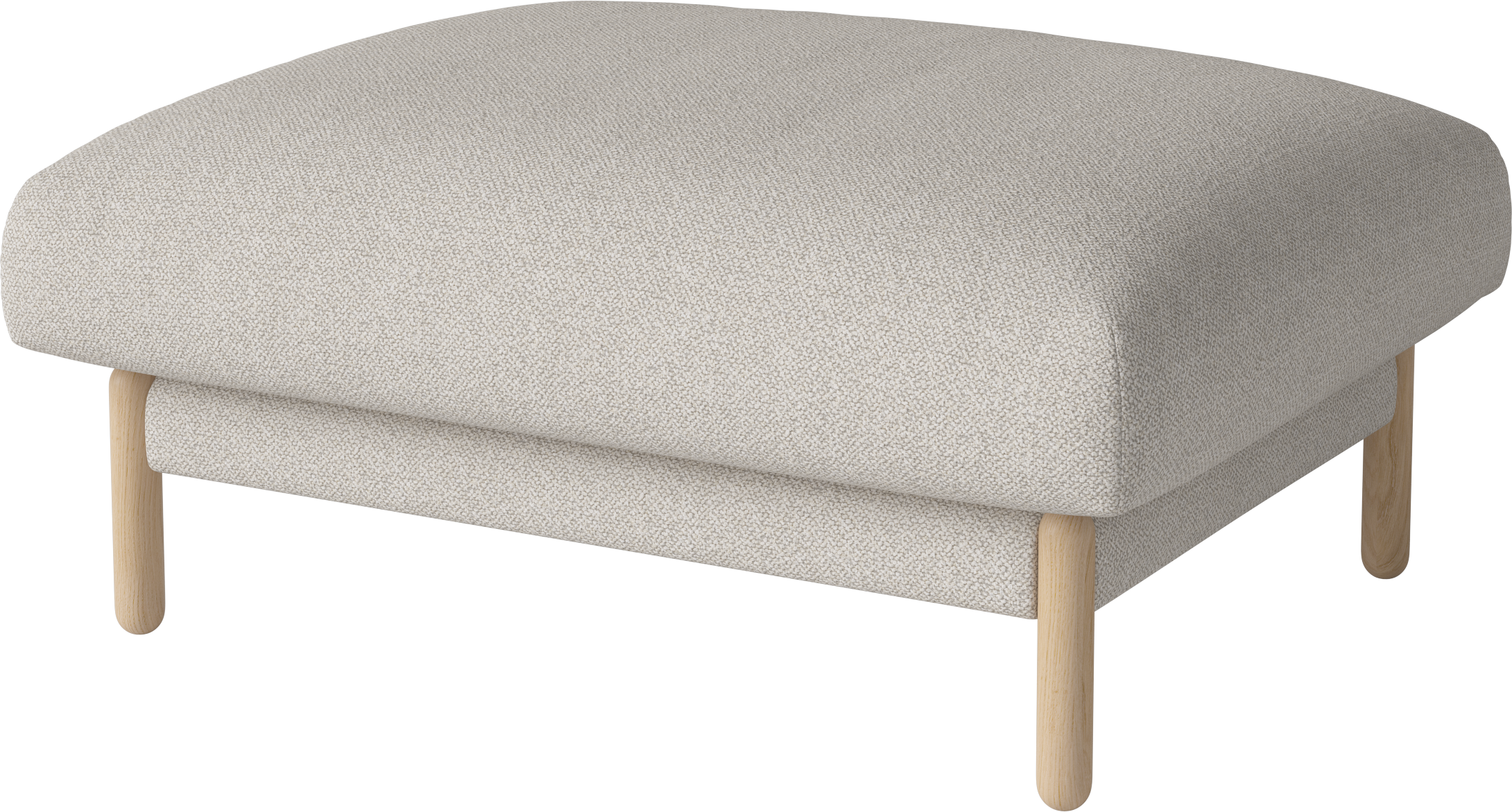 Puf HAYDEN bielona basis