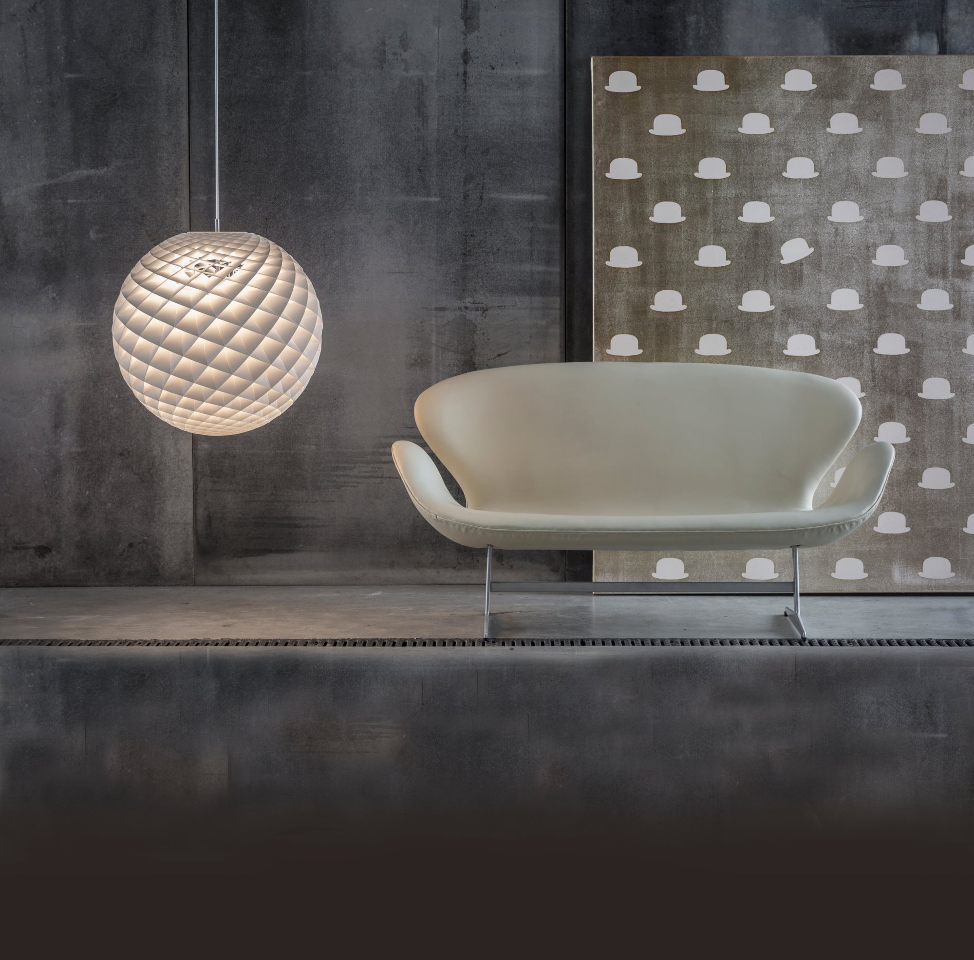 Pendant lamp PATERA white