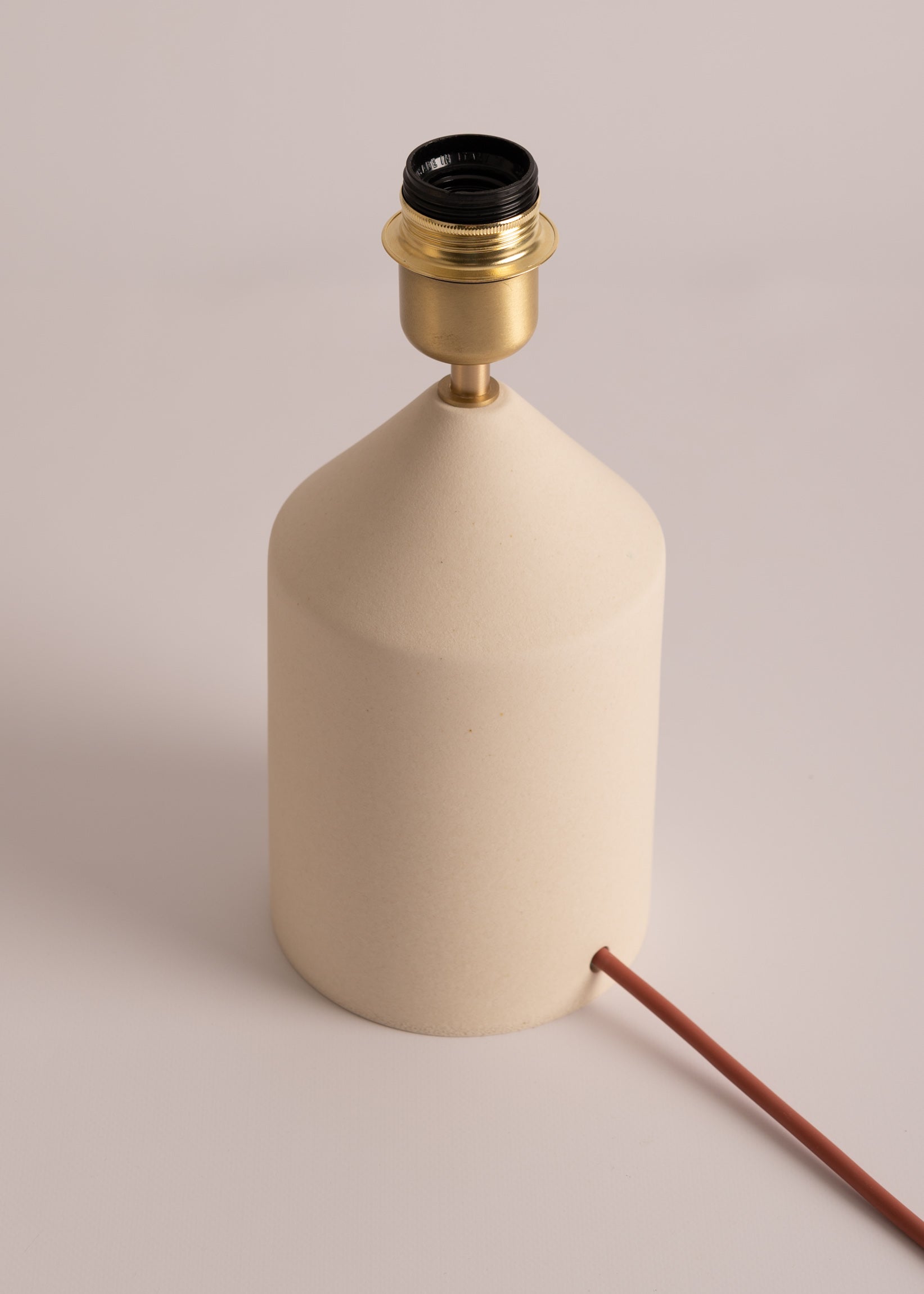 Tafellamp van keramiek JOSEF ecru