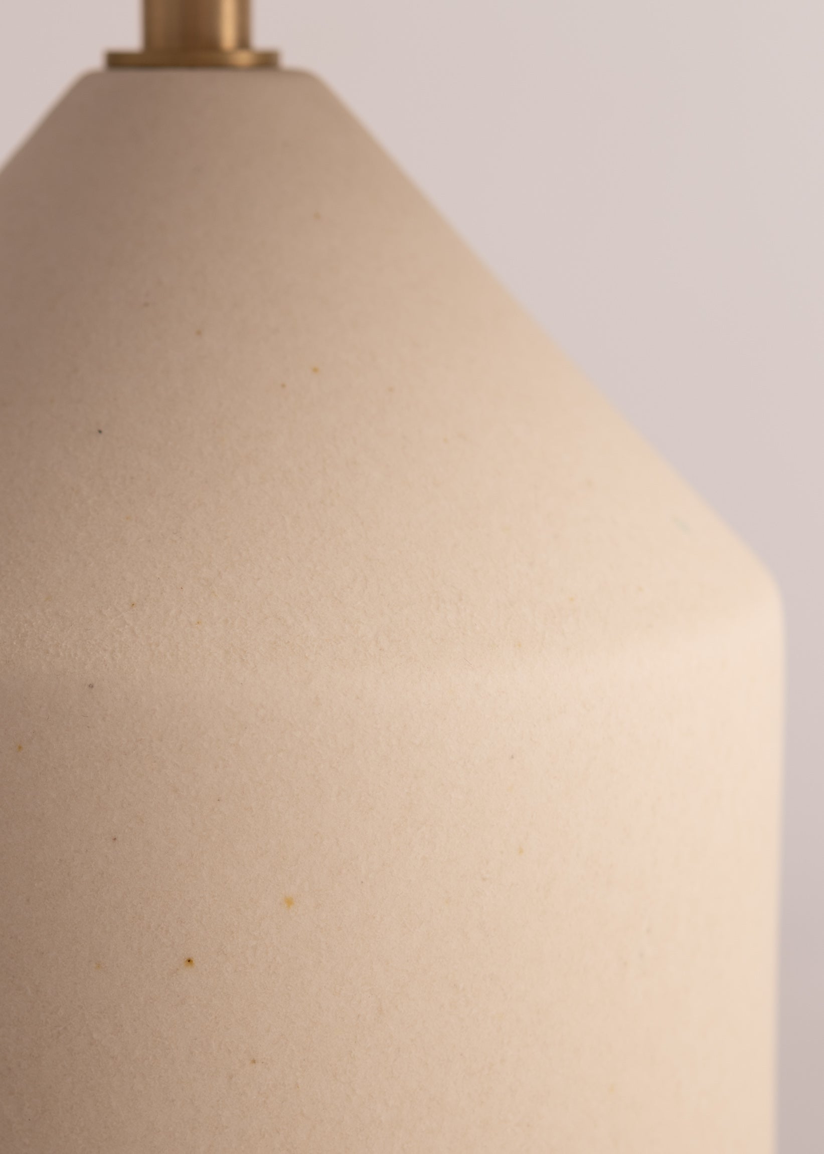 Tafellamp van keramiek JOSEF ecru