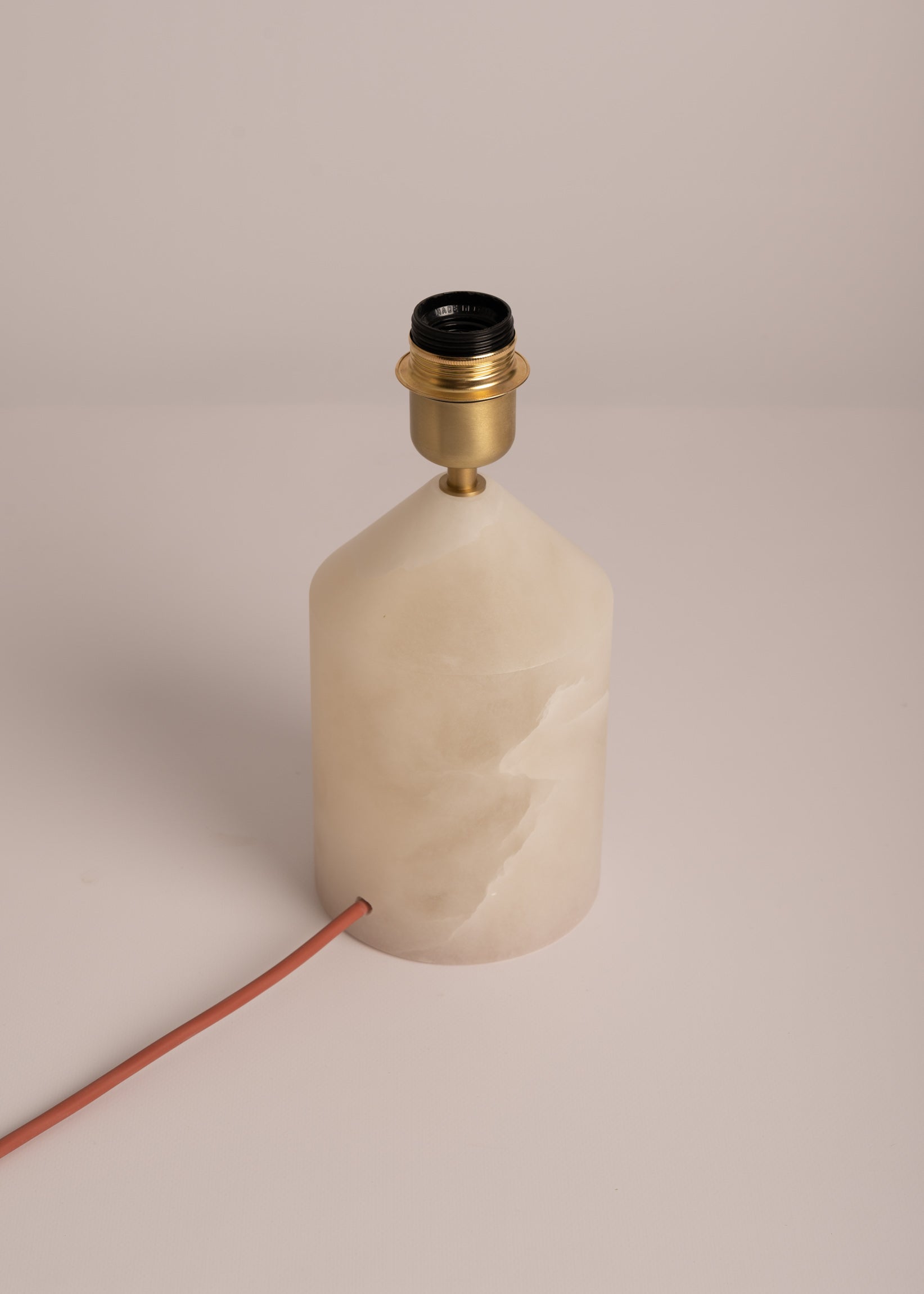 Tafellamp JOSEF wit alabaster