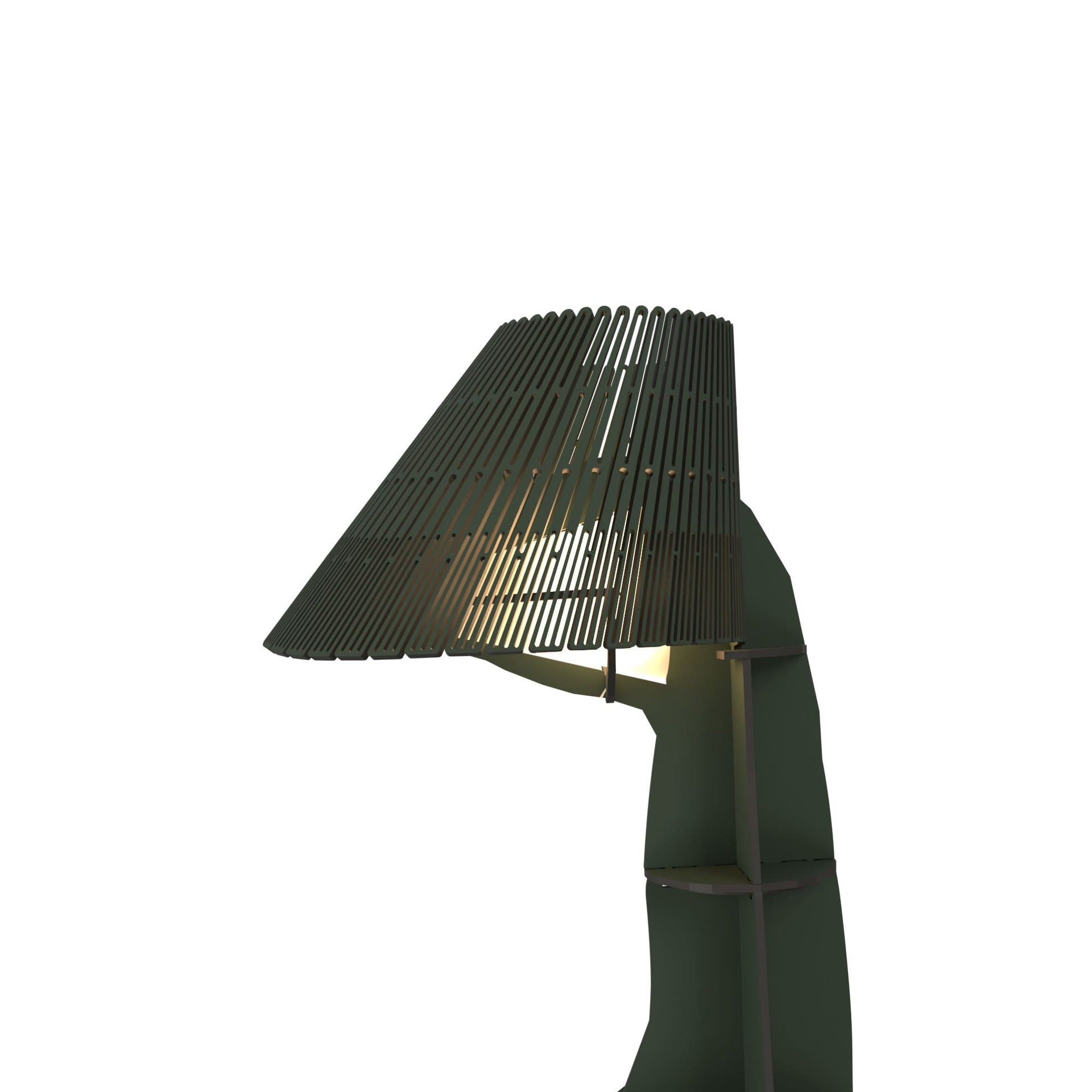 Lamp JUNON donkergroen