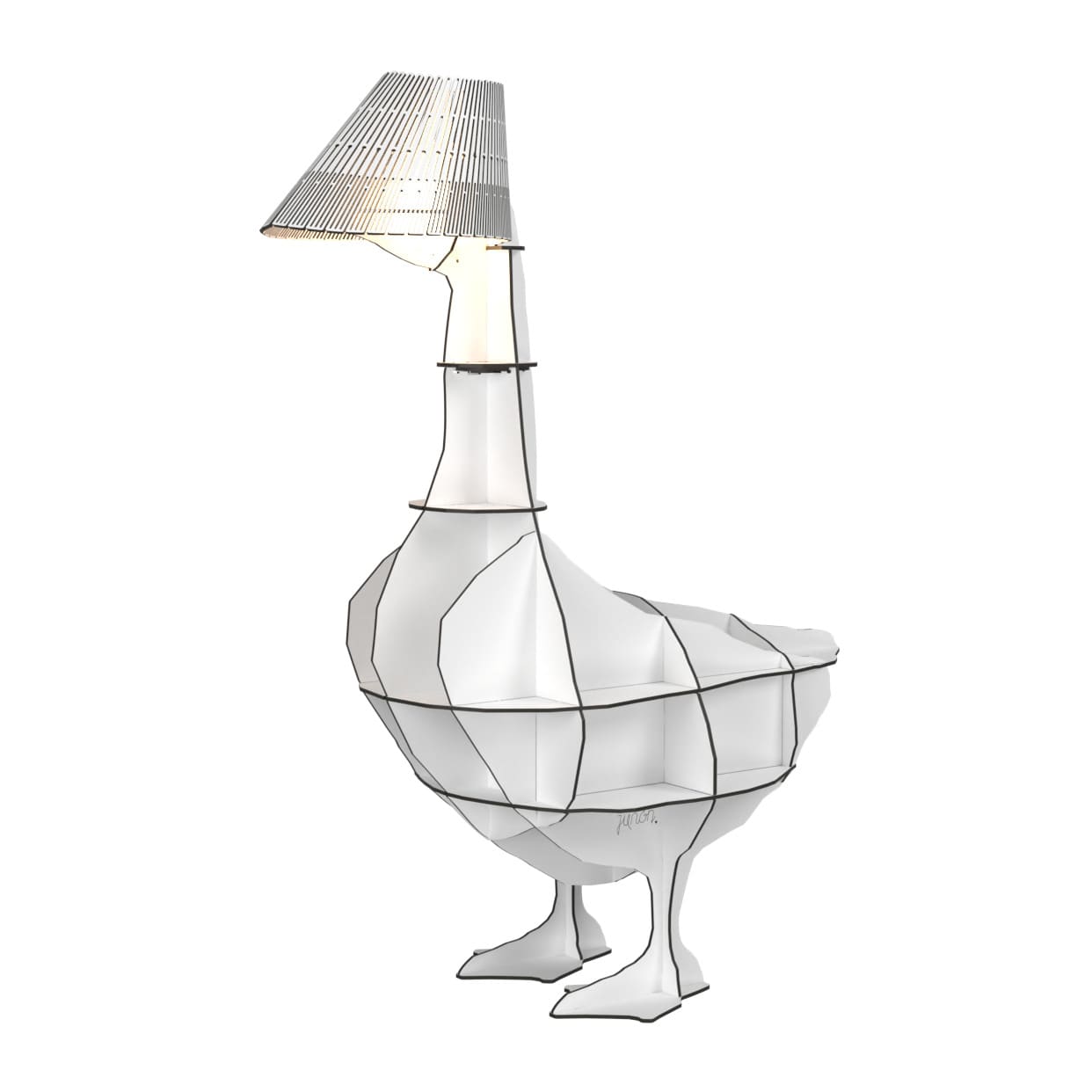 Lamp JUNON wit.