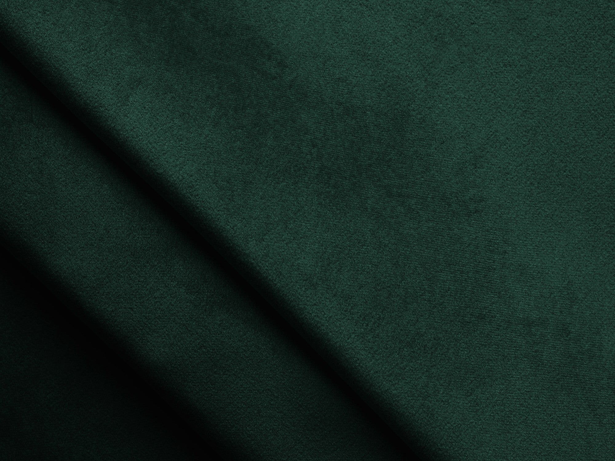 Sofa aus Samt für 3 Personen mit Schlaf-Funktion KALENA in Flaschengrün