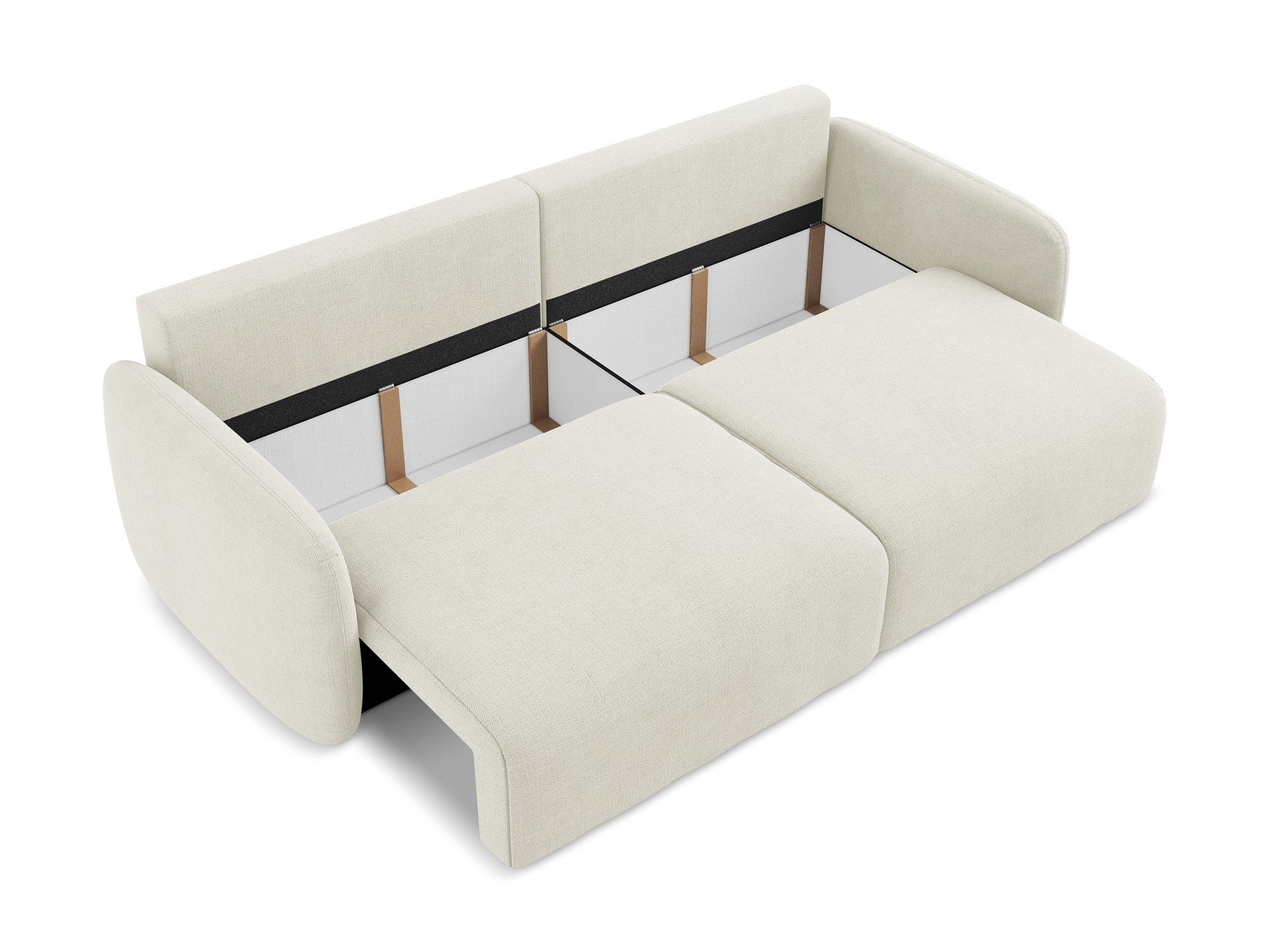 3-Seater Sofa with Sleeping Function KALENA Beige
