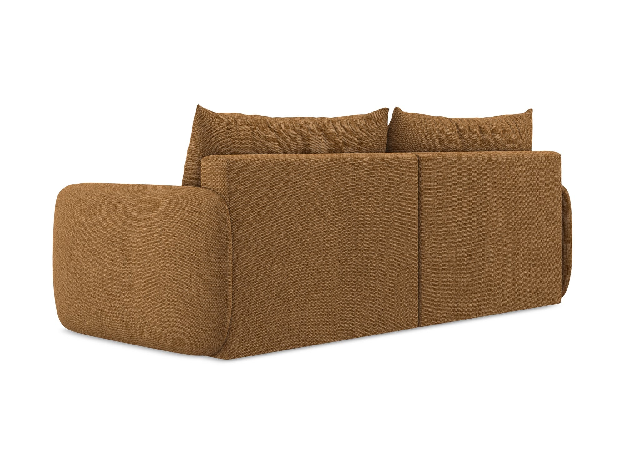 Sofa 3-zits met slaapfunctie KALENA terracotta