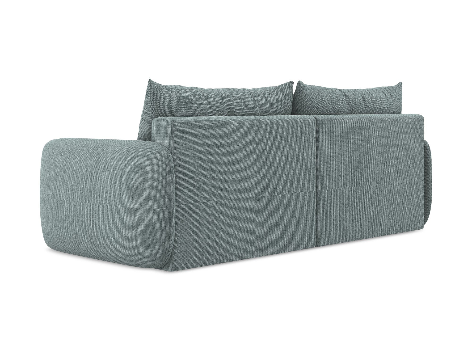 Sofa für 3 Personen mit Schlaf-Funktion KALENA in jeansblau