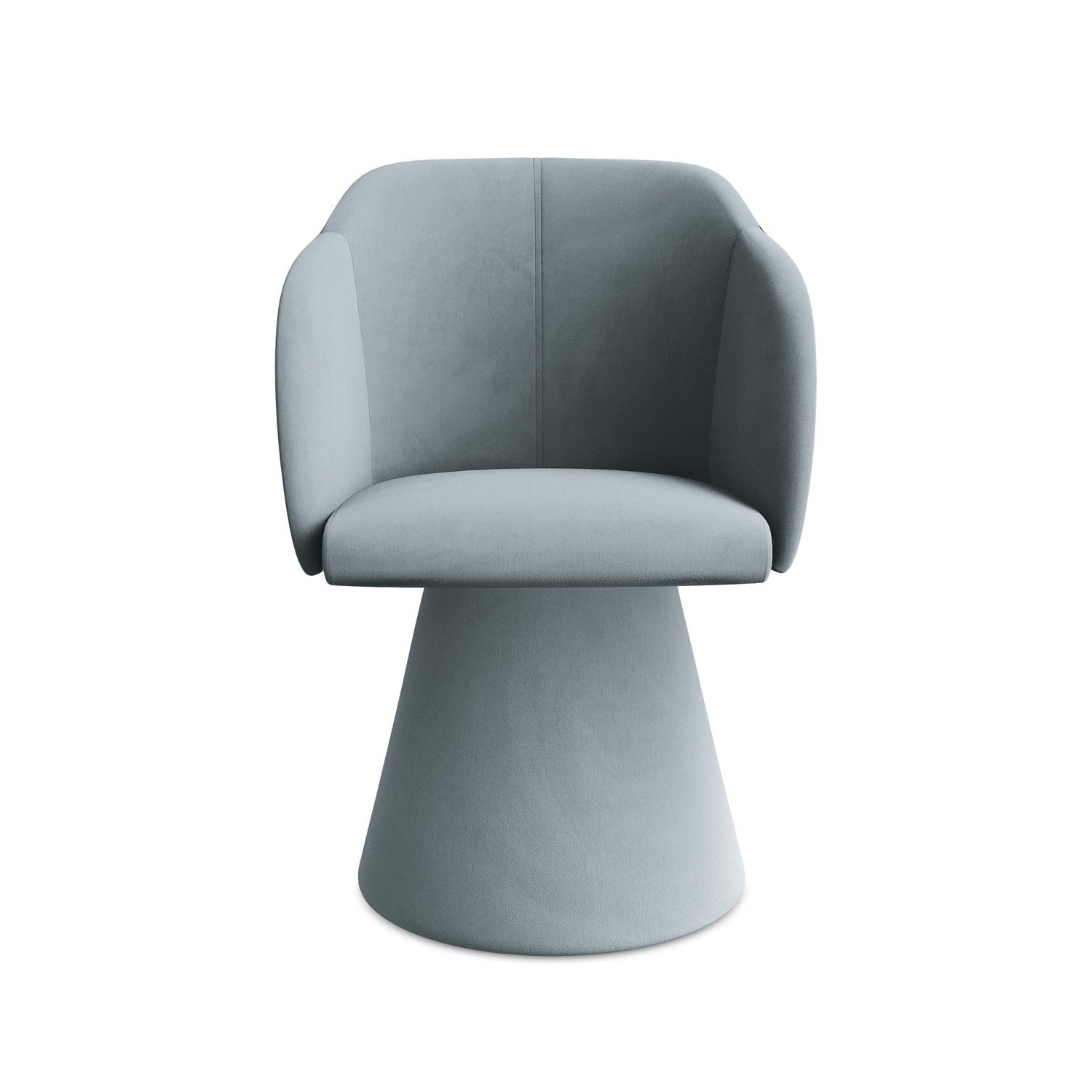 Velvet Chair KANOA Light Blue