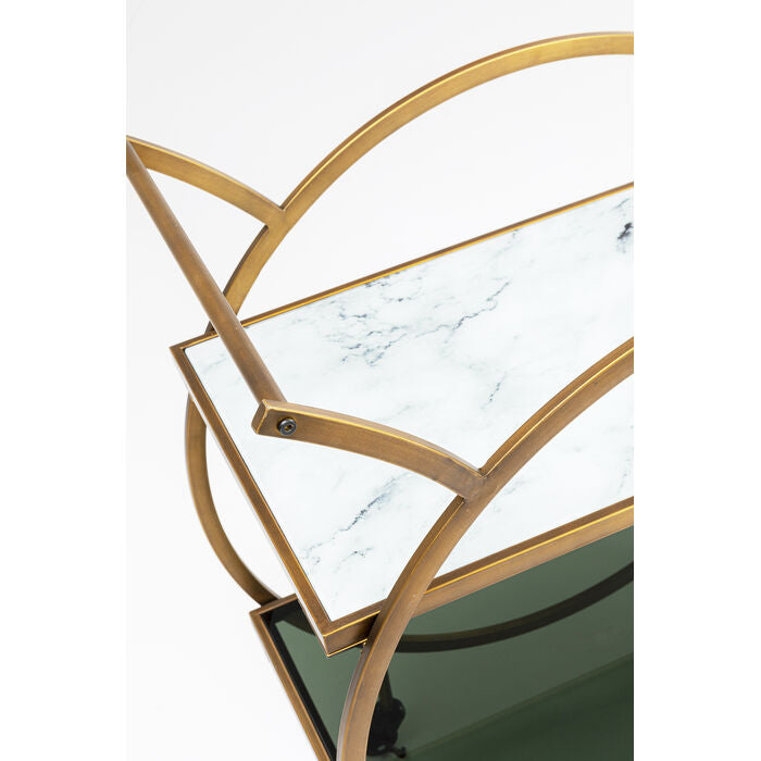 Wózek barowy LOFT złoty