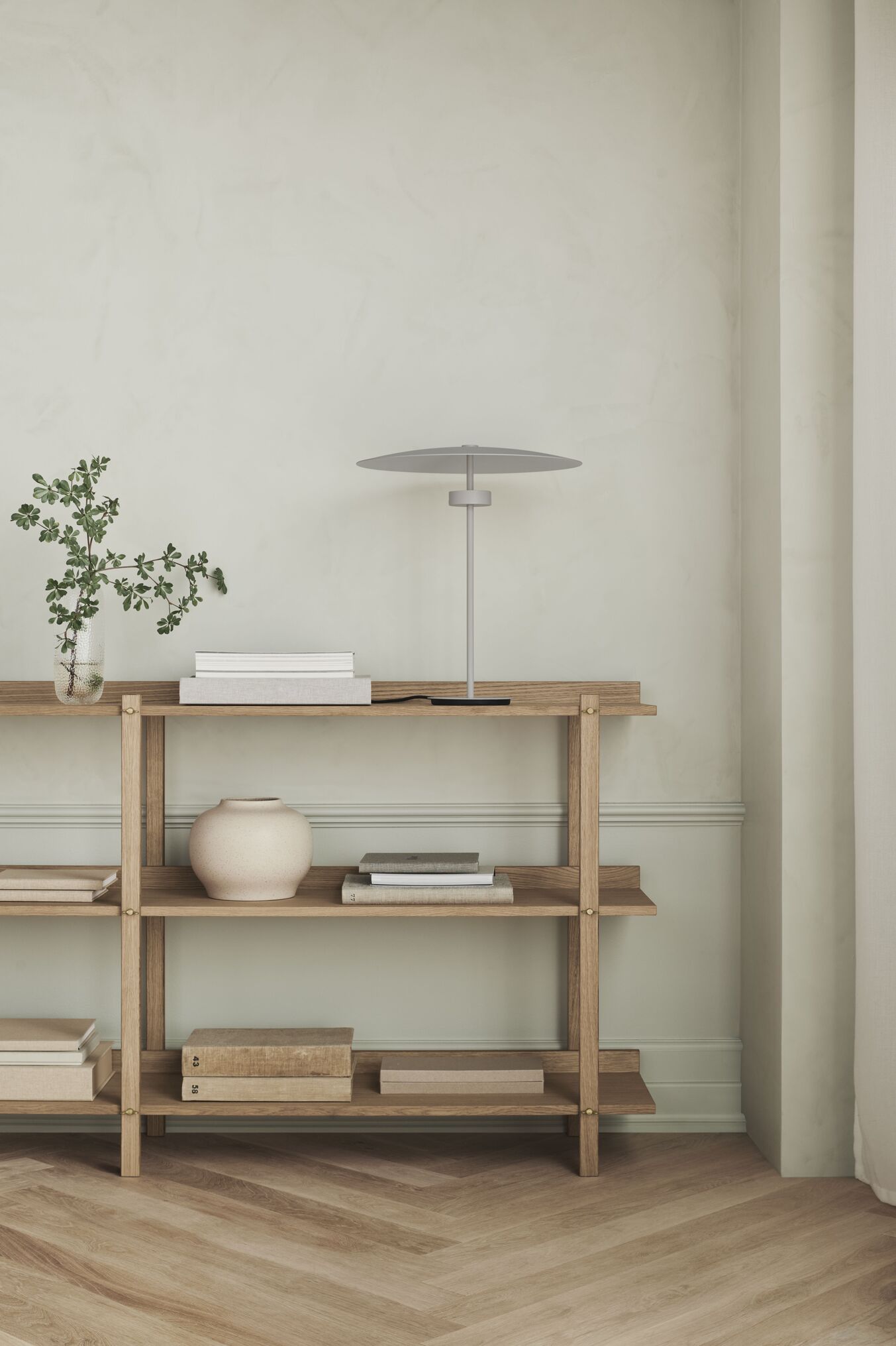 Messingreflexionstischlampe