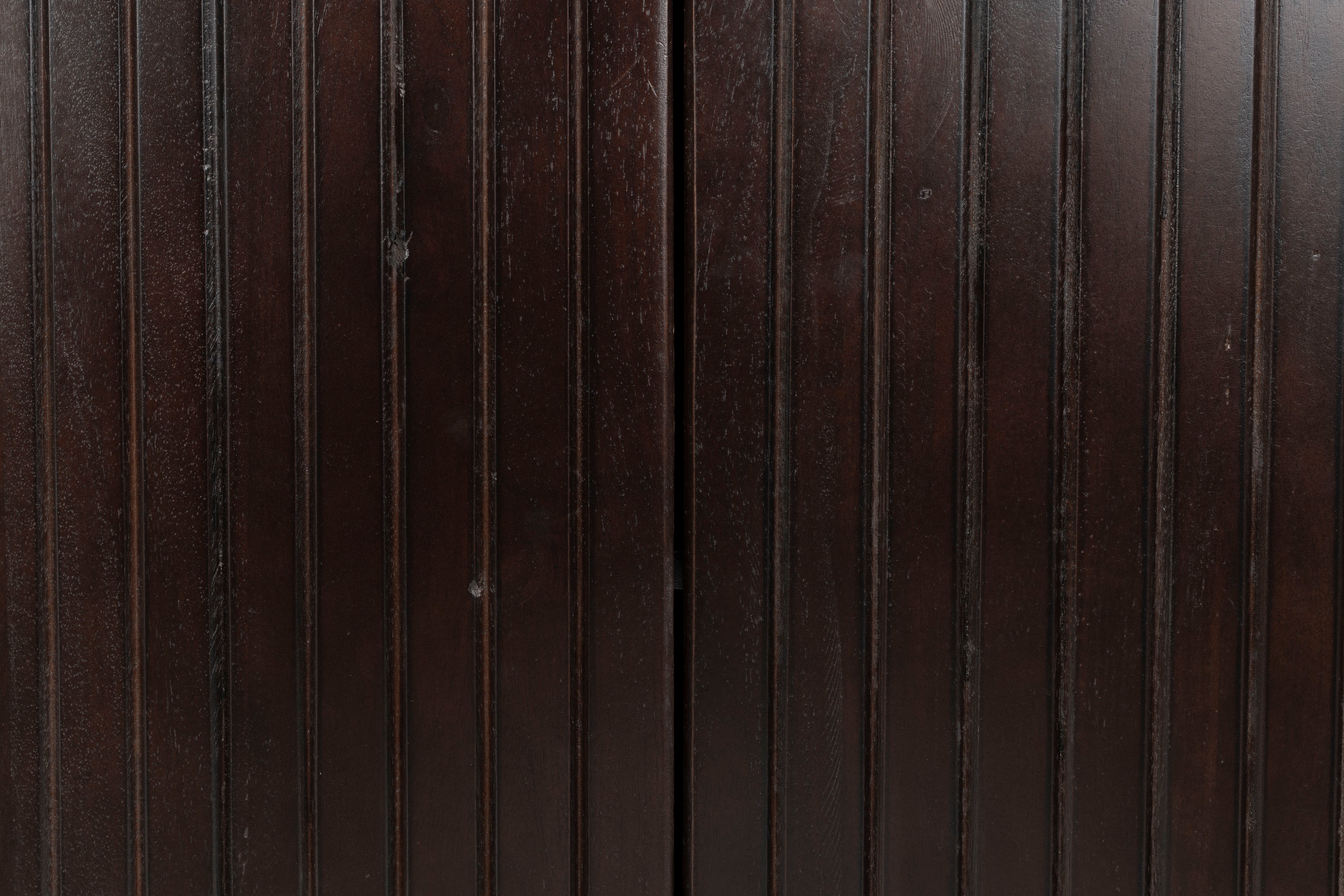 Kenji cabinet dark brown mango wood