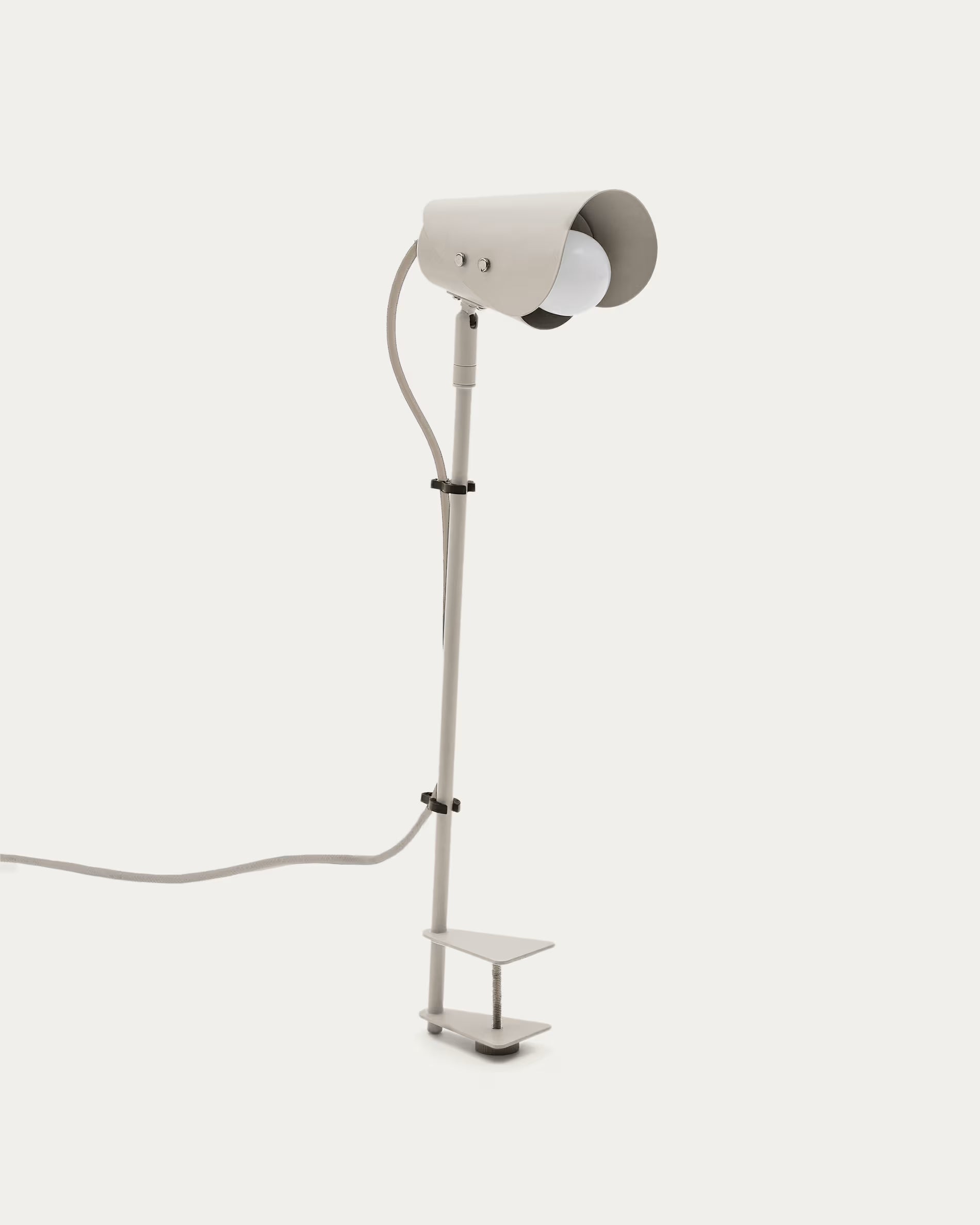 Desk lamp with clip JULA gray