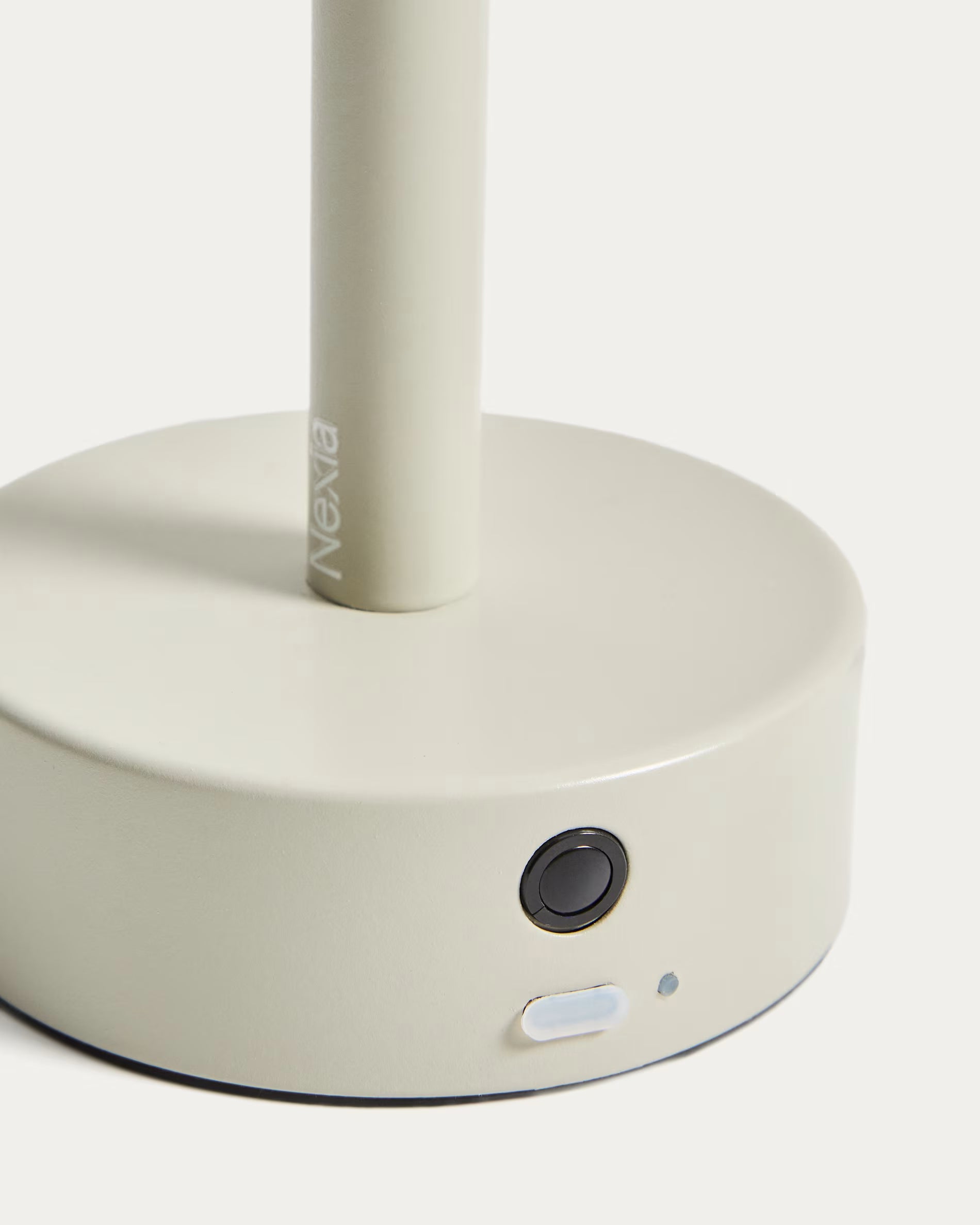 Draagbare lamp BOW lichtgrijs