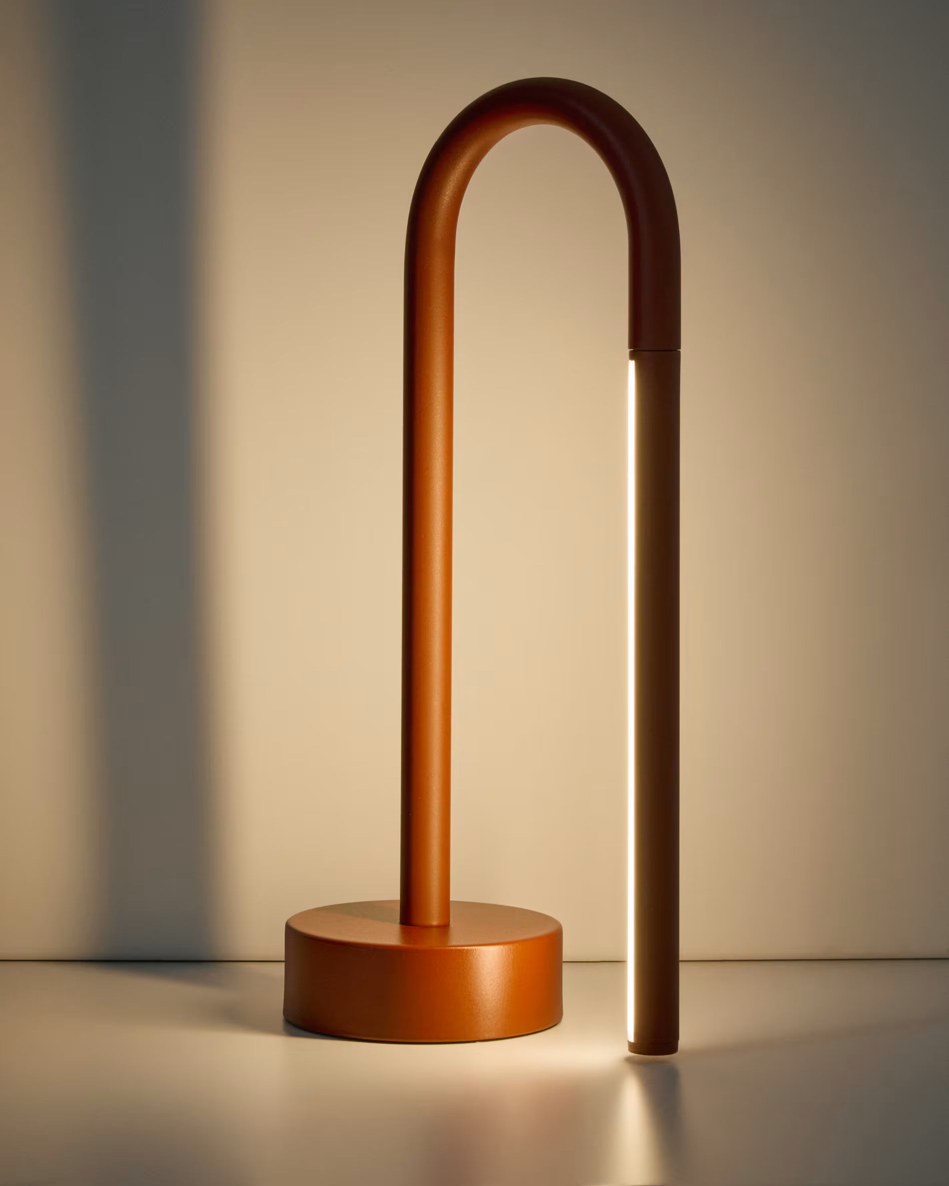 Tragbare Lampe BOW rot