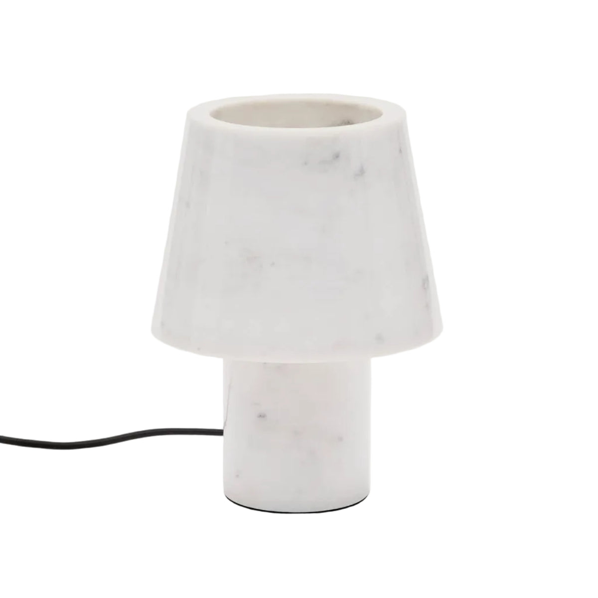 Lampa stołowa ALARO biały marmur – Kave Home