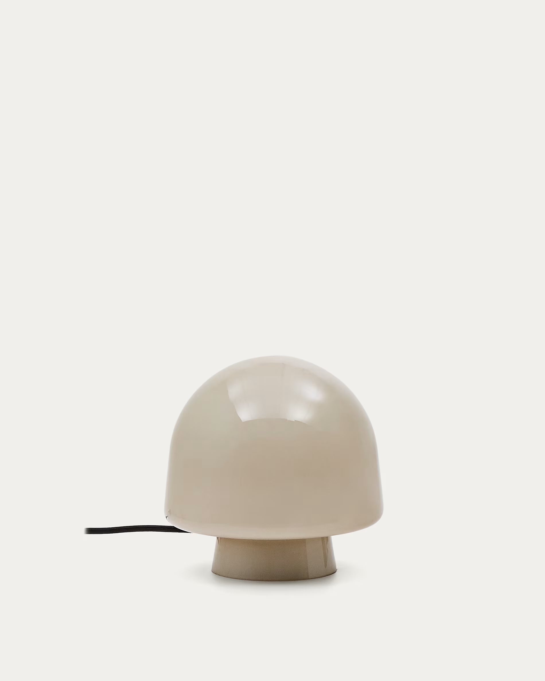 Tafellamp REIG grijs glas