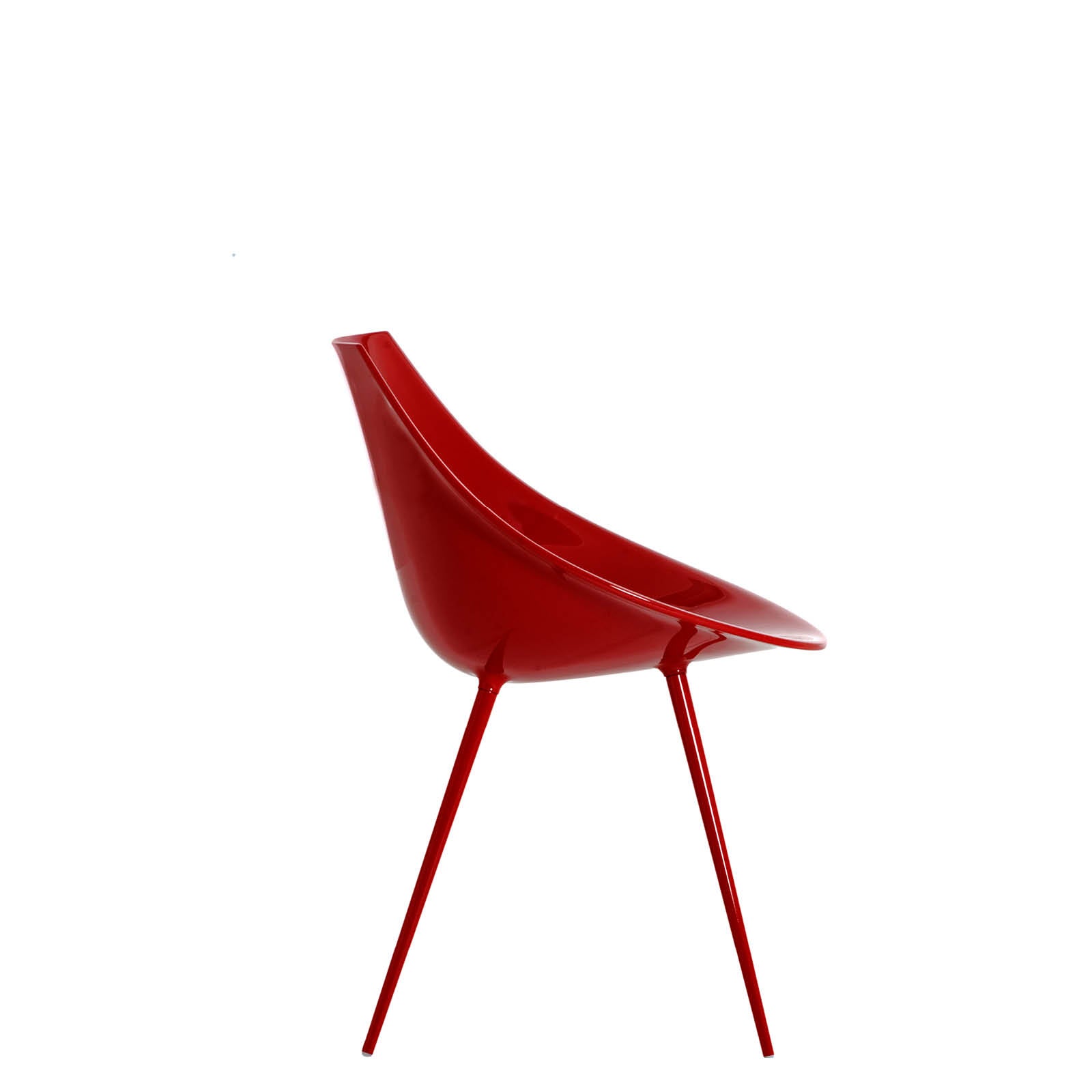 Roter Lagò -Stuhl