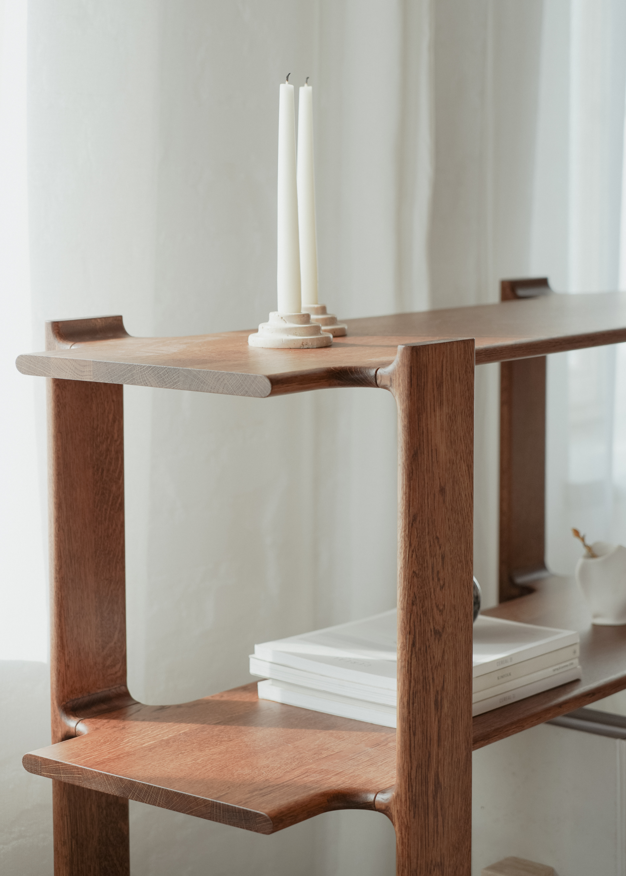 Kast LIGO crème eikenhout