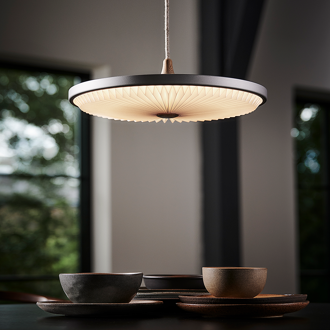 Hanging Lamp MODEL 198 SOLEIL Smoked Oak